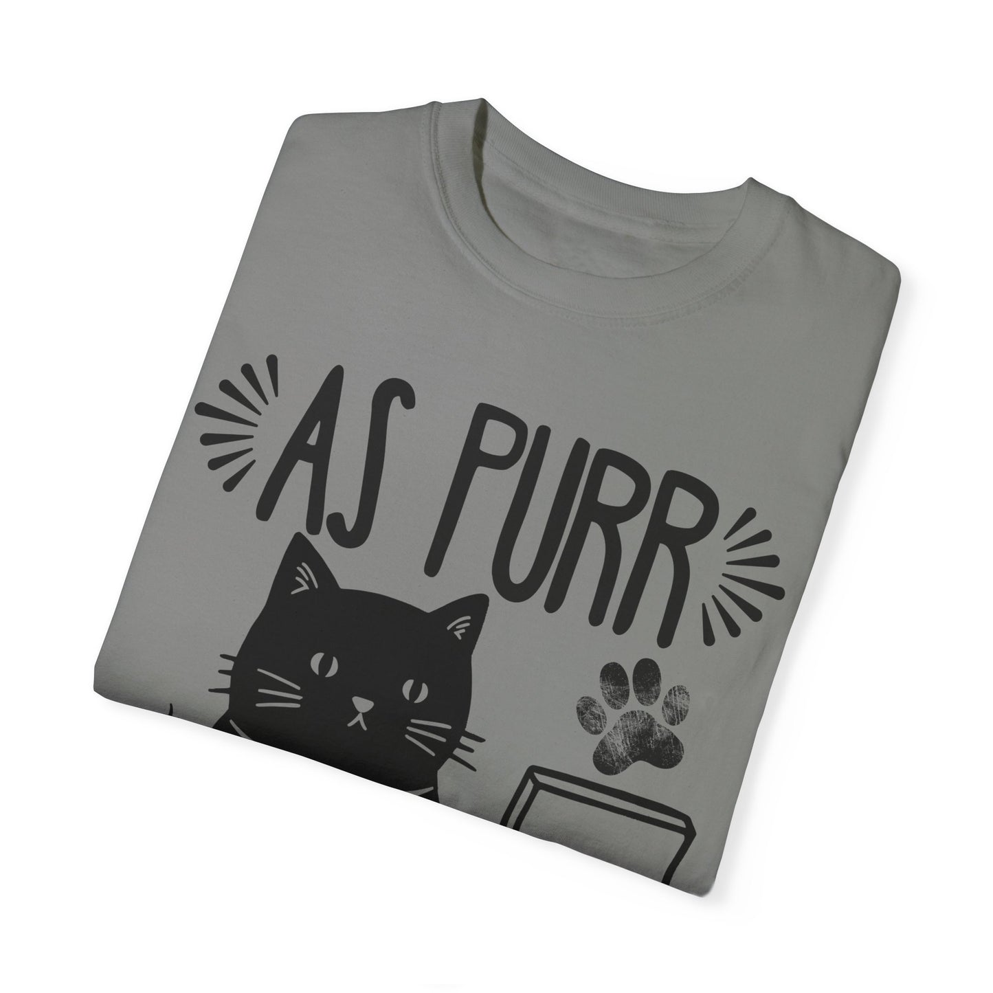 As Purr My Last Email Funny Cat T-shirt