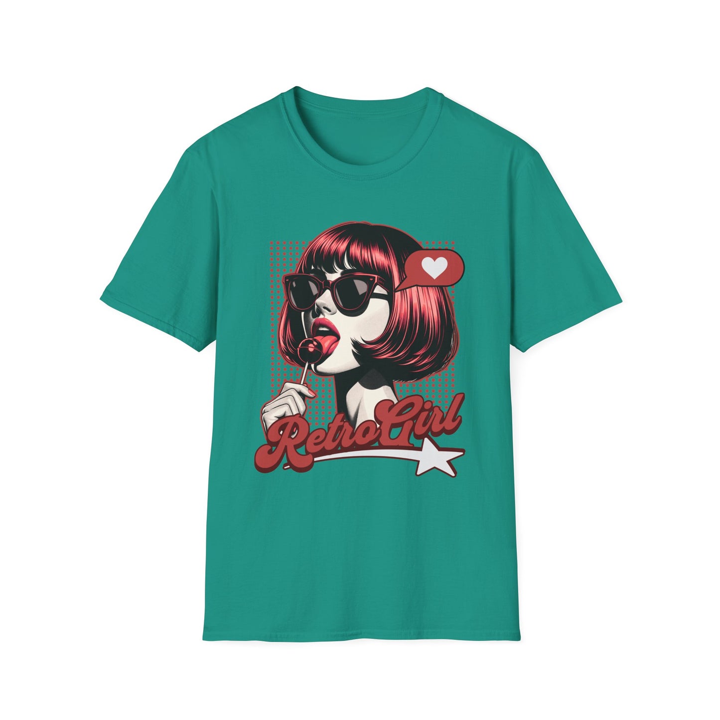 Good vibes Vintage 80s Old School Retro Girl T-Shirt
