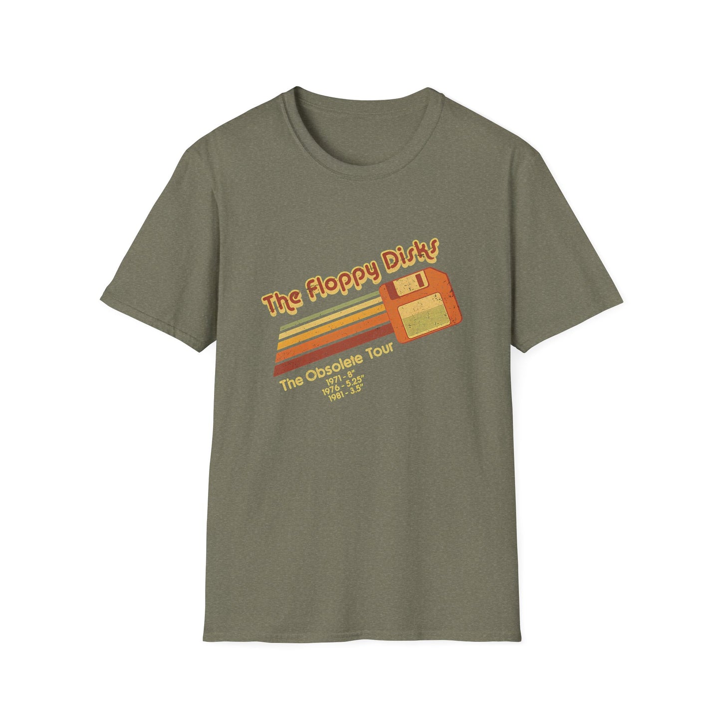 The Vintage Floppy Disk Retro Computer Throwback T-shirt