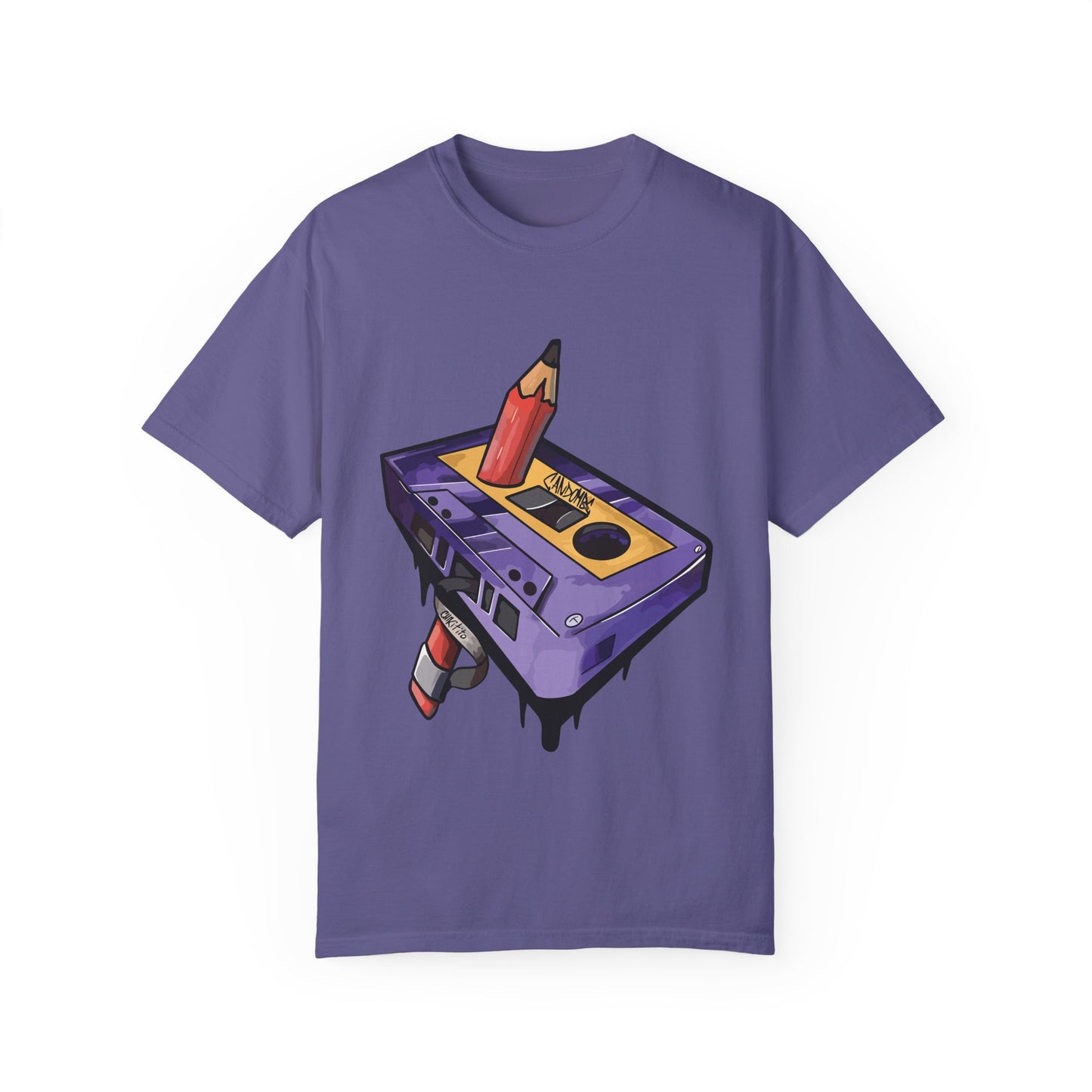 Funny Cassette Music Streetwear T-shirt