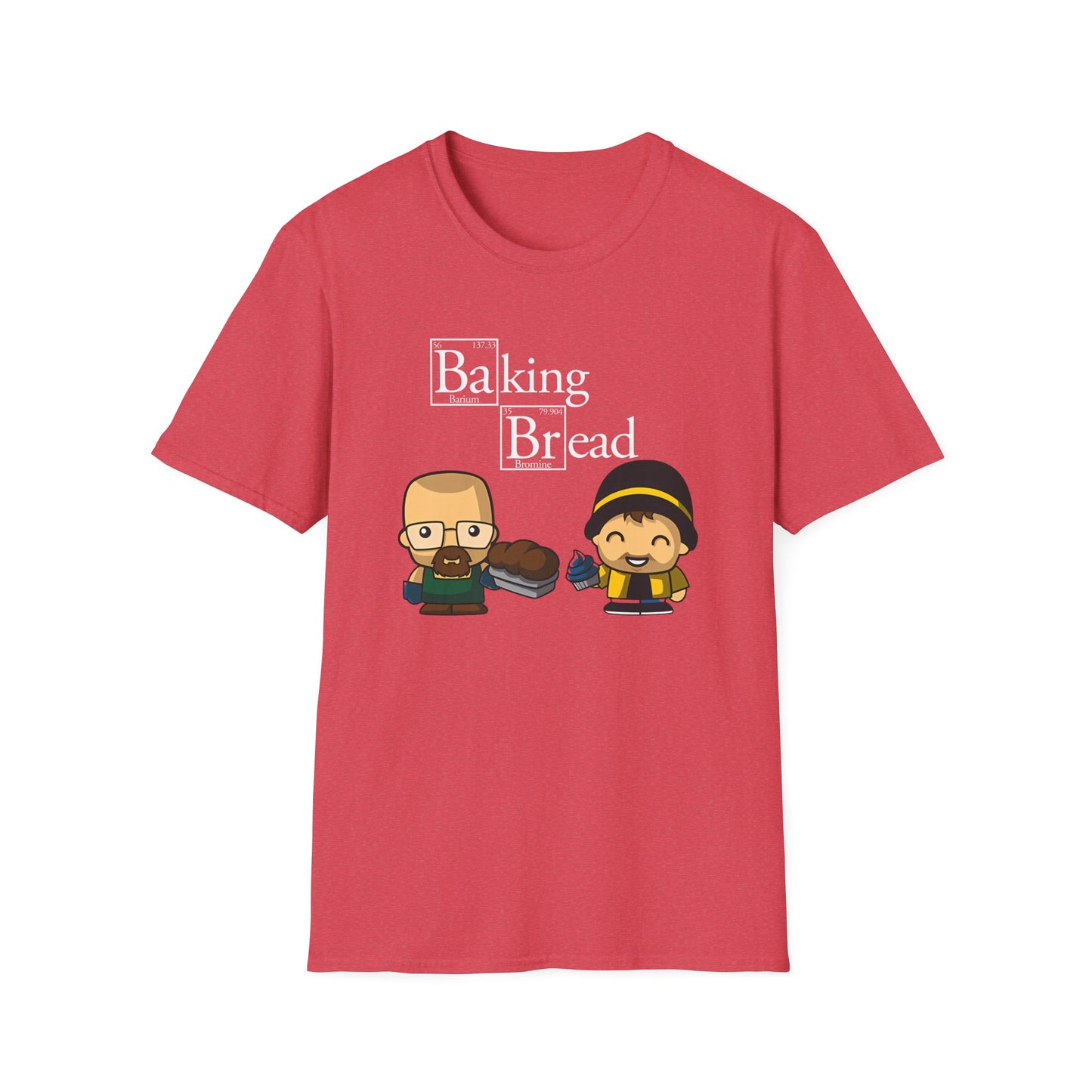 Funny Pop Culture Hilarious Chemistry Student Baking Bread T-Shirt