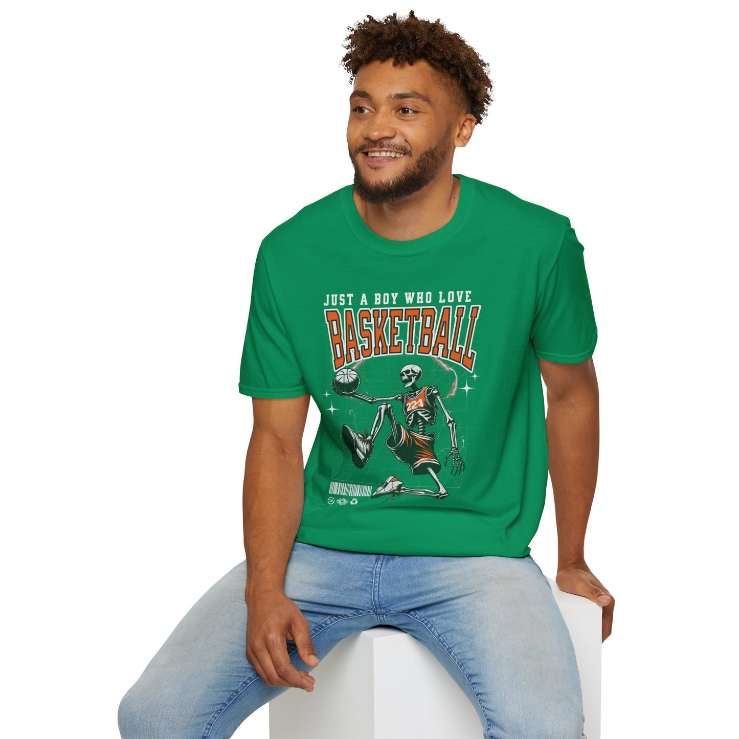 Just a Boy Who Loves Basketball T-Shirt