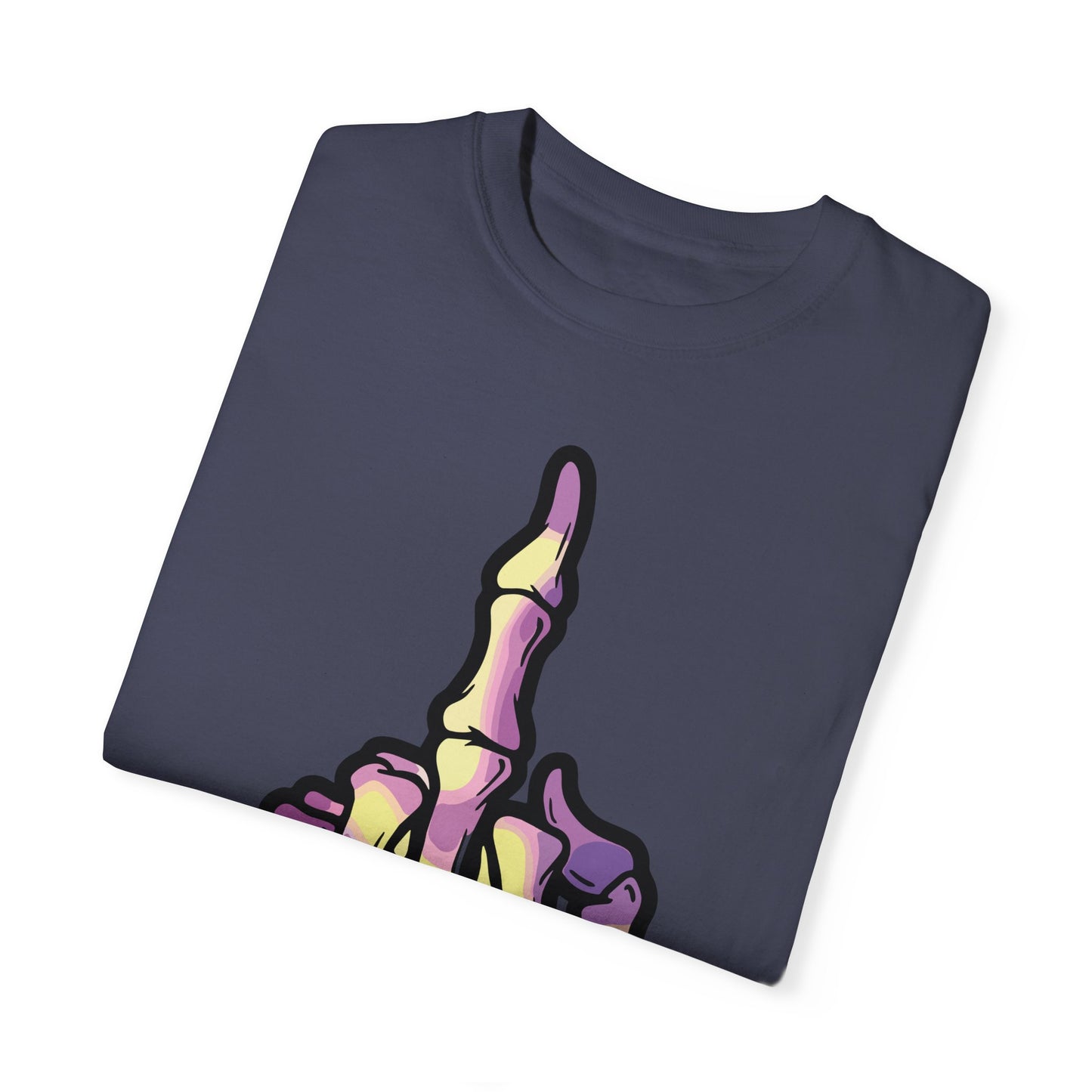 Skeleton Hand F You Streetwear T-shirt