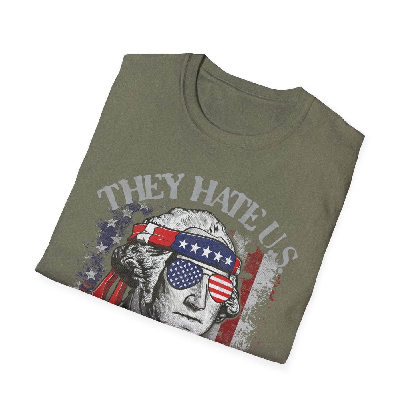 Funny George Washington 4th of July President T-Shirt