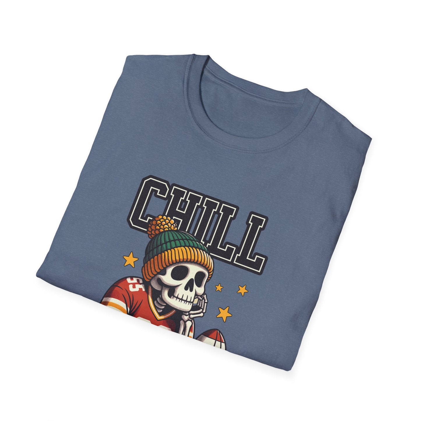 Coffee, Chill & Game Day Football Season T-Shirt