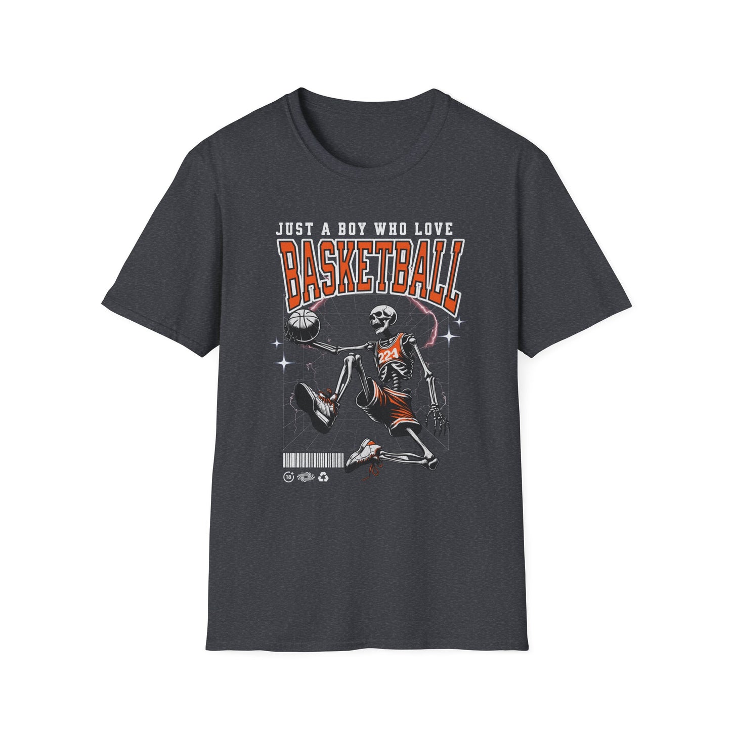 Just a Boy Who Loves Basketball T-Shirt