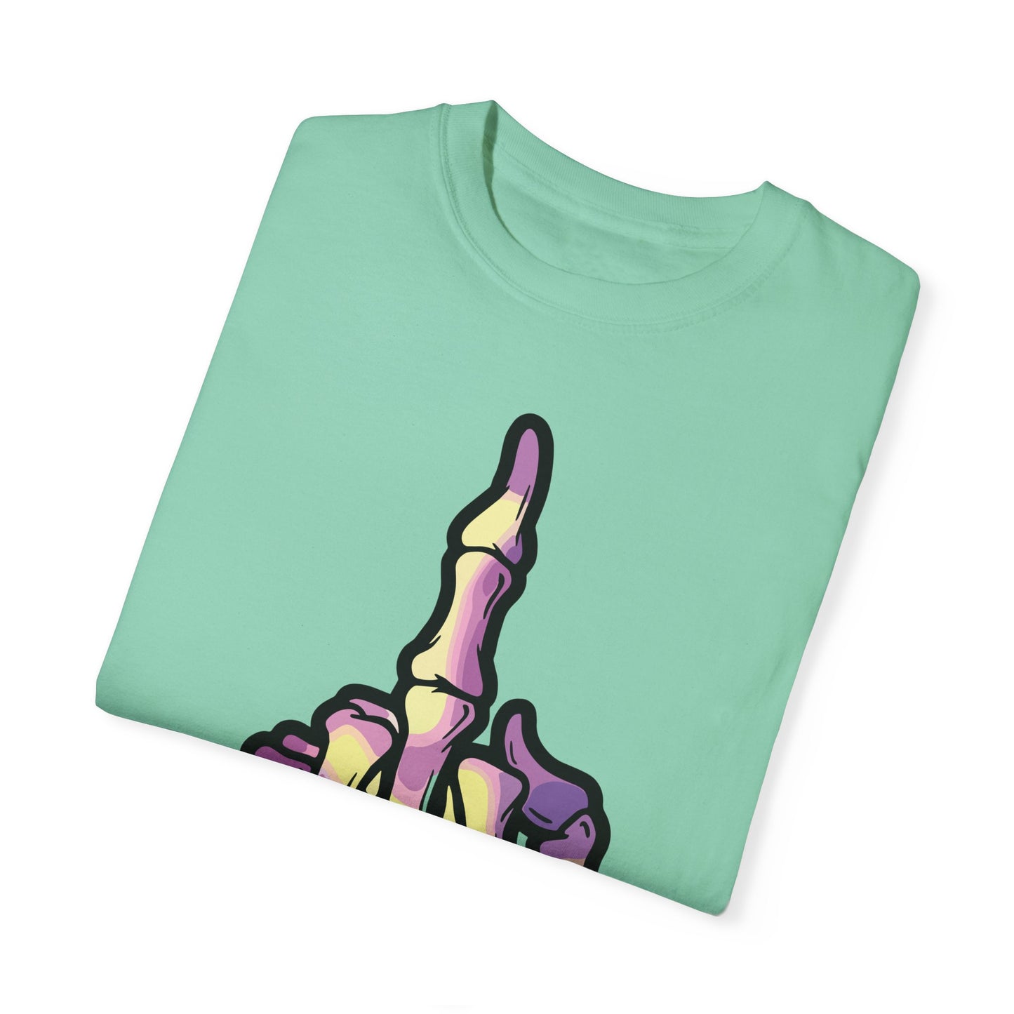 Skeleton Hand F You Streetwear T-shirt