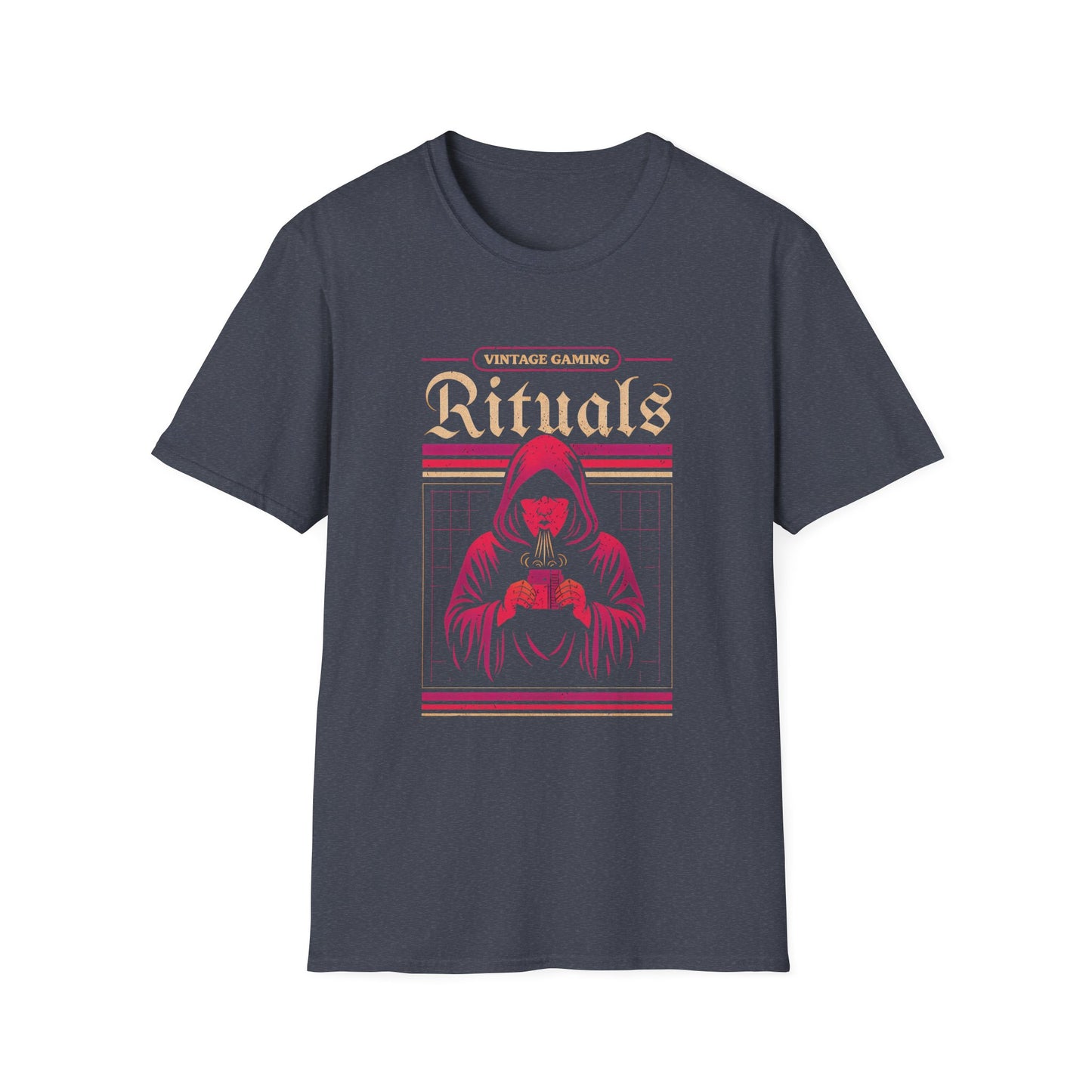Vintage Gaming Rituals Retro Old School Gamer T-Shirt
