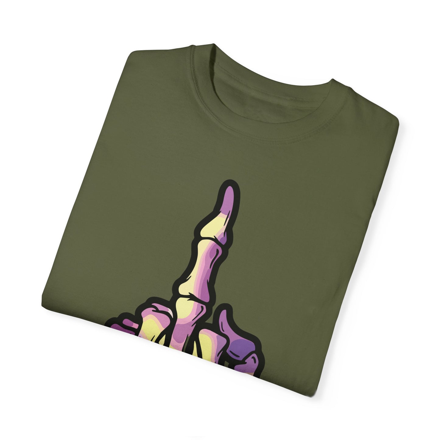 Skeleton Hand F You Streetwear T-shirt