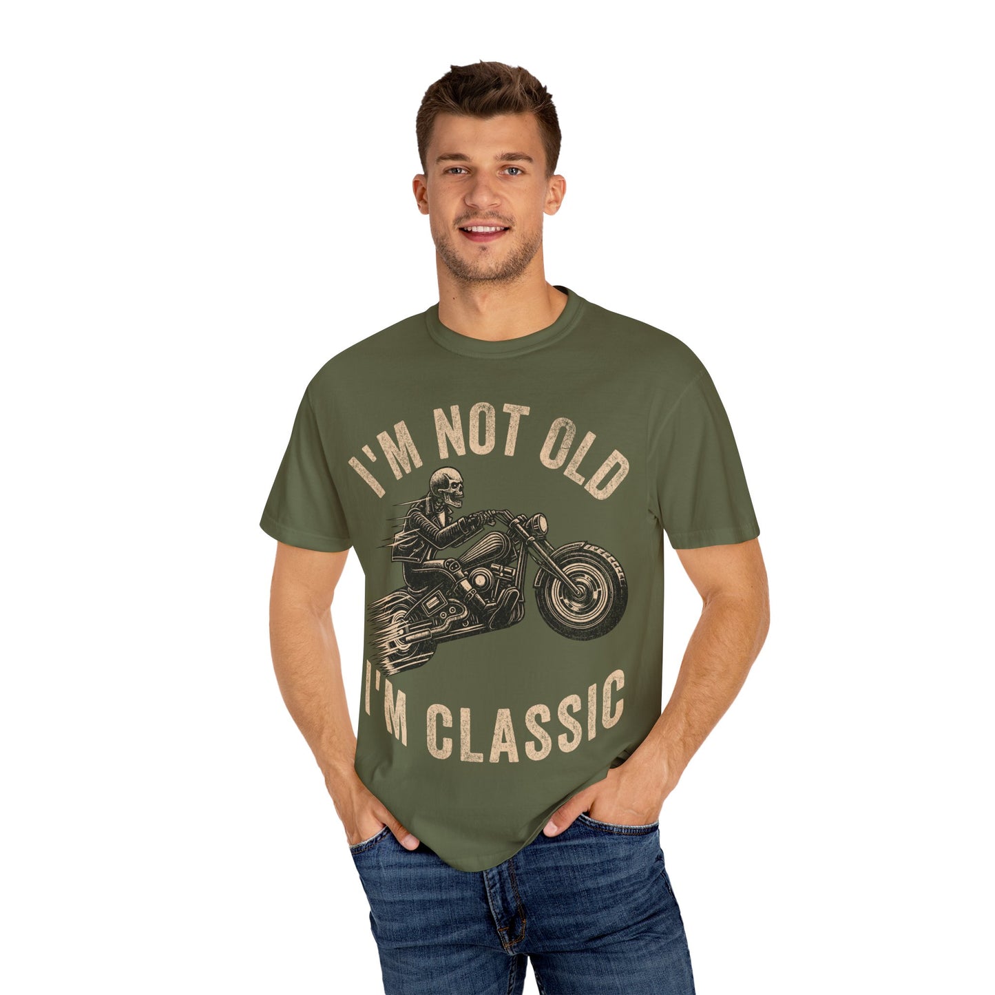 Biker Dad – I’m Not Old, I’m Classic Father’s Day T-Shirt