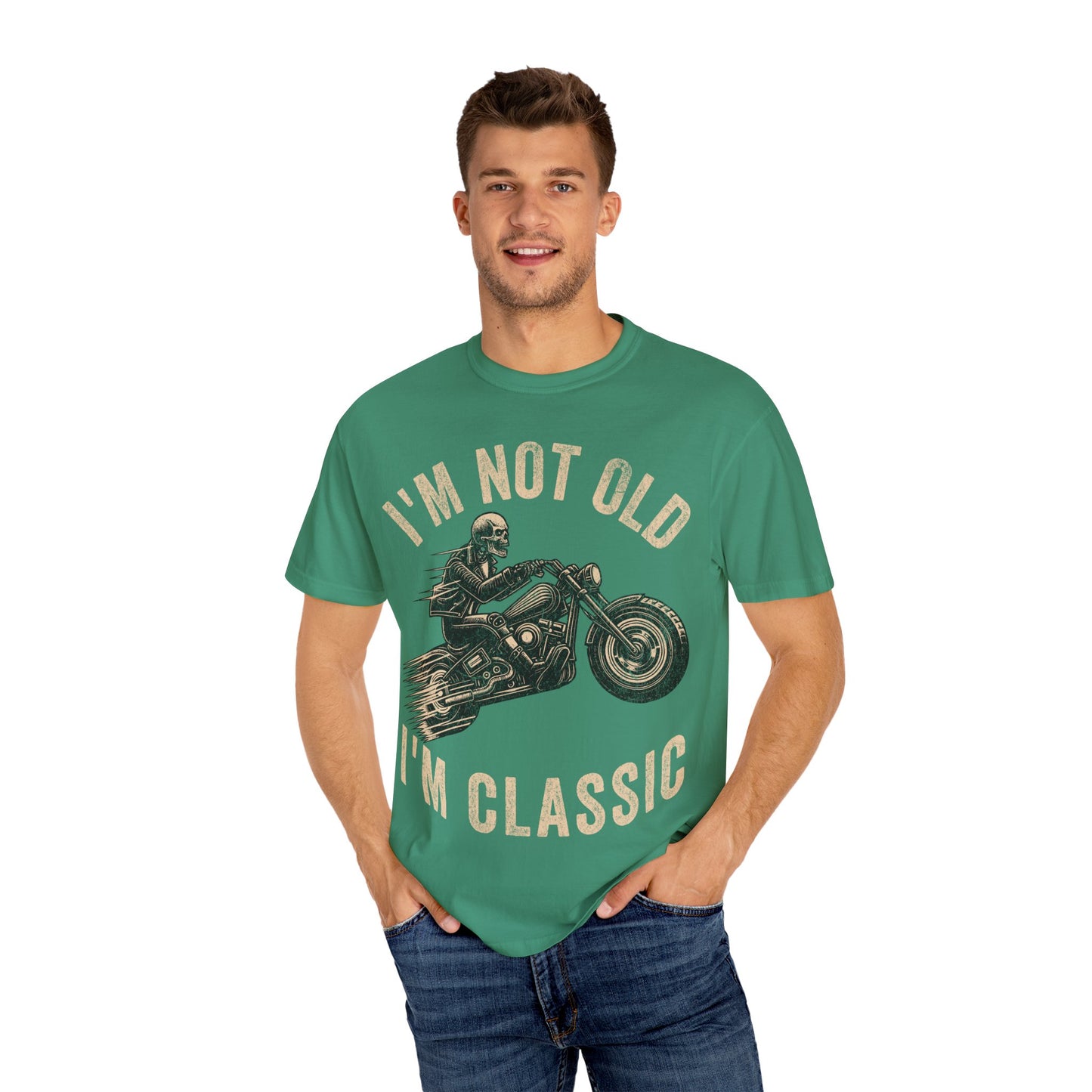 Biker Dad – I’m Not Old, I’m Classic Father’s Day T-Shirt