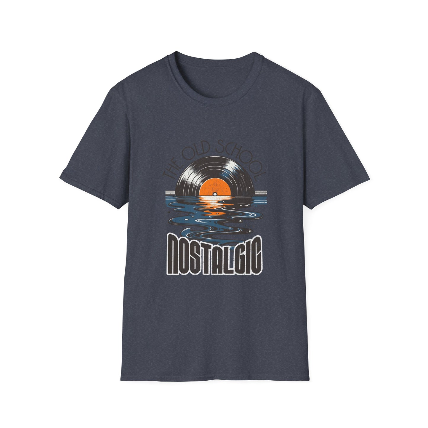 Retro Nostalgic Vintage Vinyl Music T-shirt