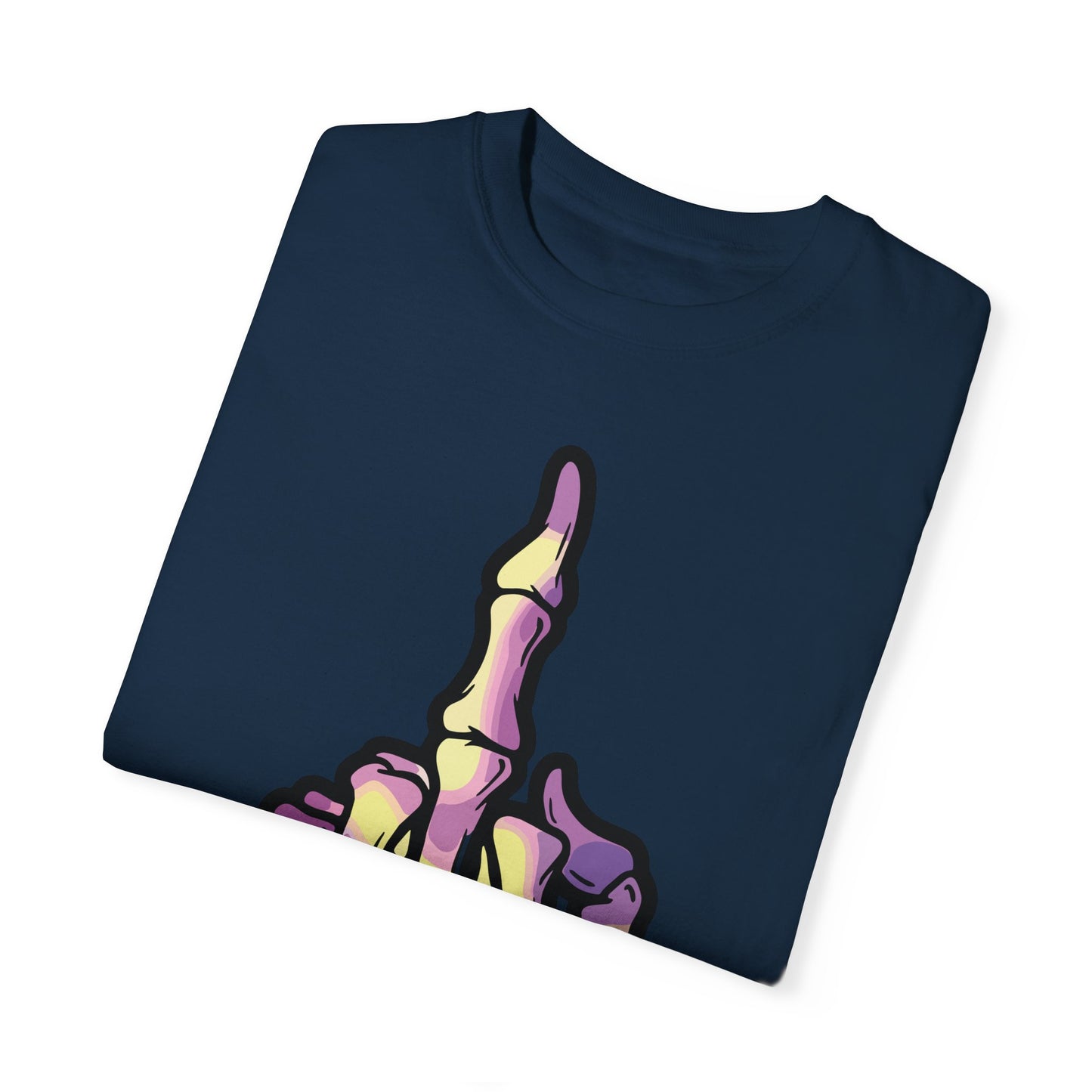 Skeleton Hand F You Streetwear T-shirt