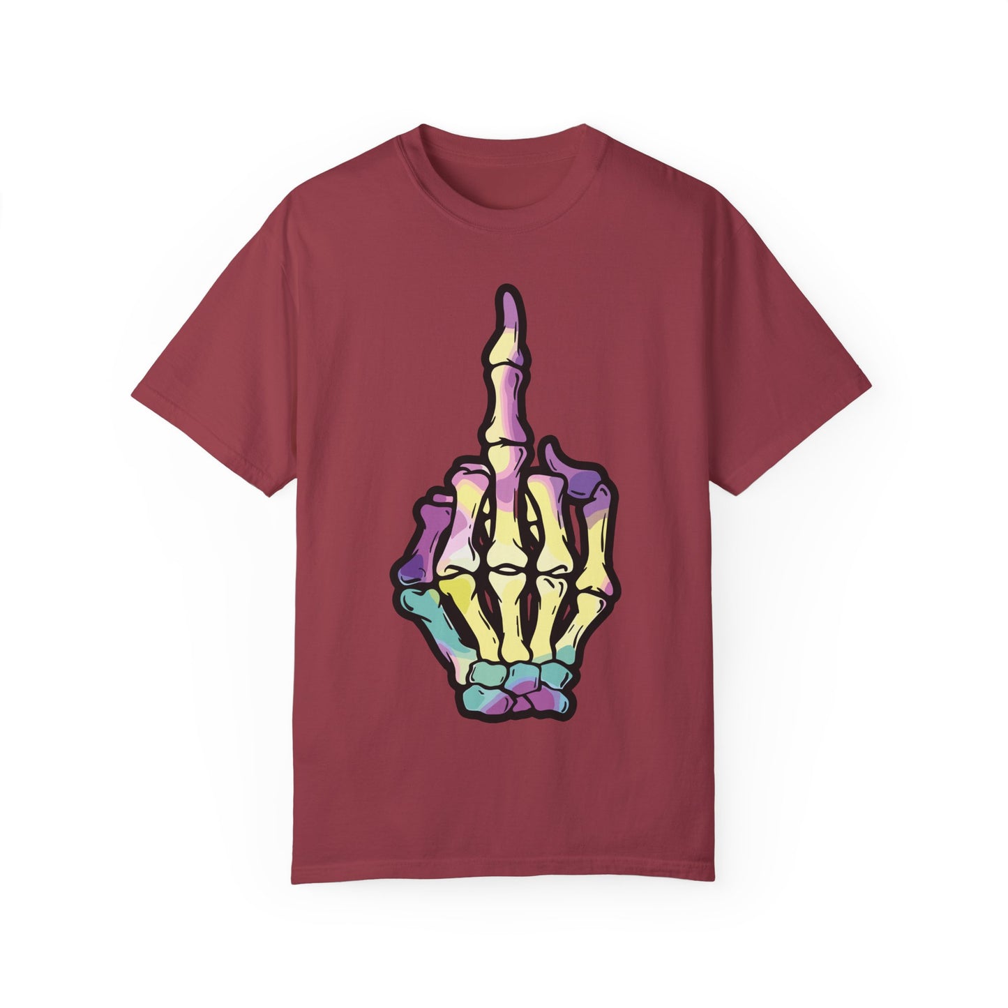 Skeleton Hand F You Streetwear T-shirt