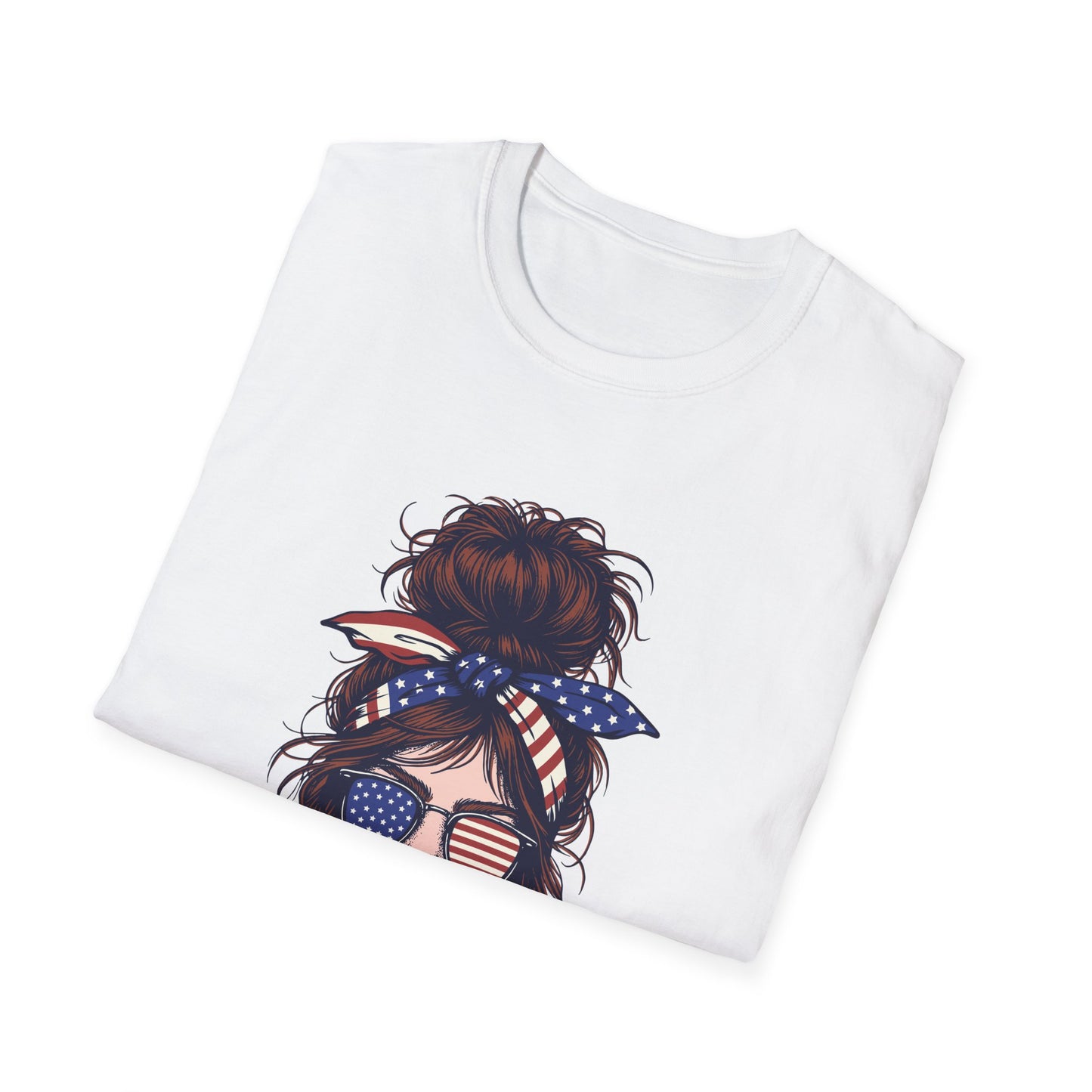 4th of July Gifts for Mothers American Mom T-shirt