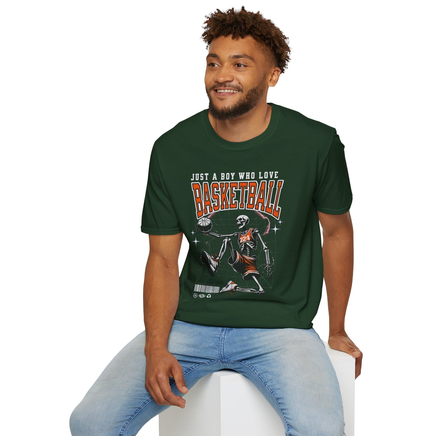 Just a Boy Who Loves Basketball T-Shirt