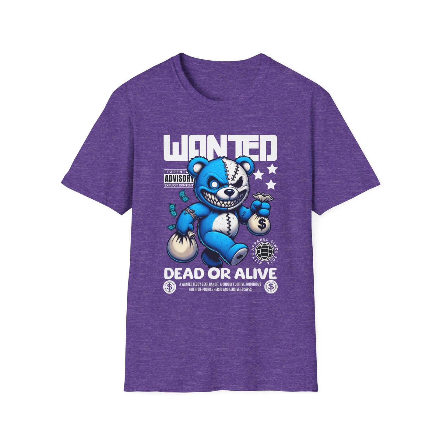Teddy Bear Dead or Alive Streetwear T-Shirt
