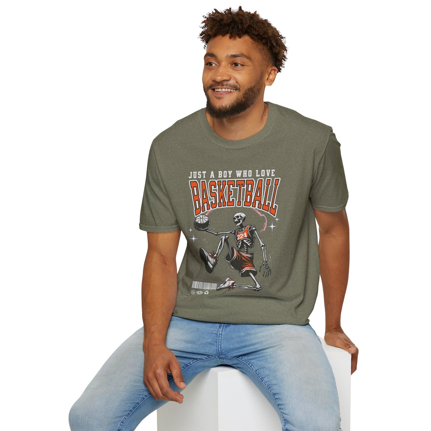 Just a Boy Who Loves Basketball T-Shirt