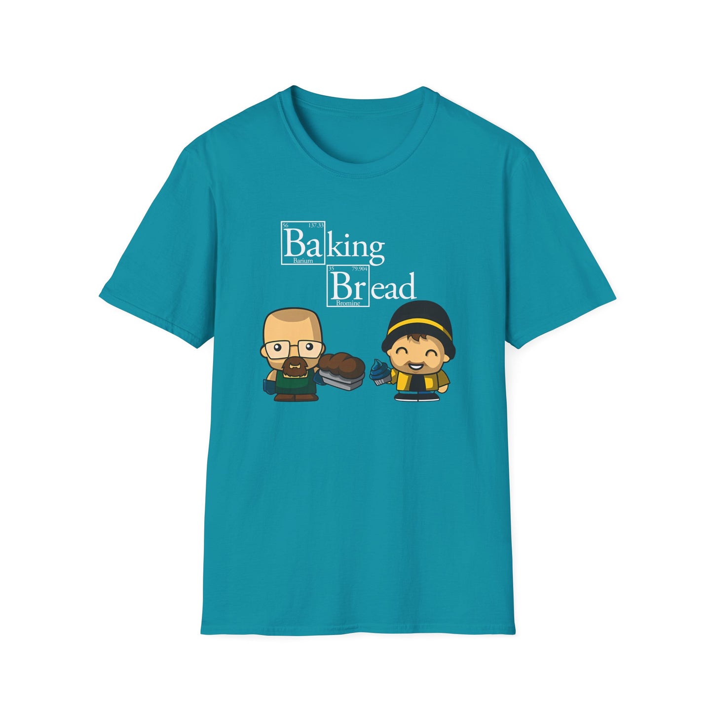 Funny Pop Culture Hilarious Chemistry Student Baking Bread T-Shirt