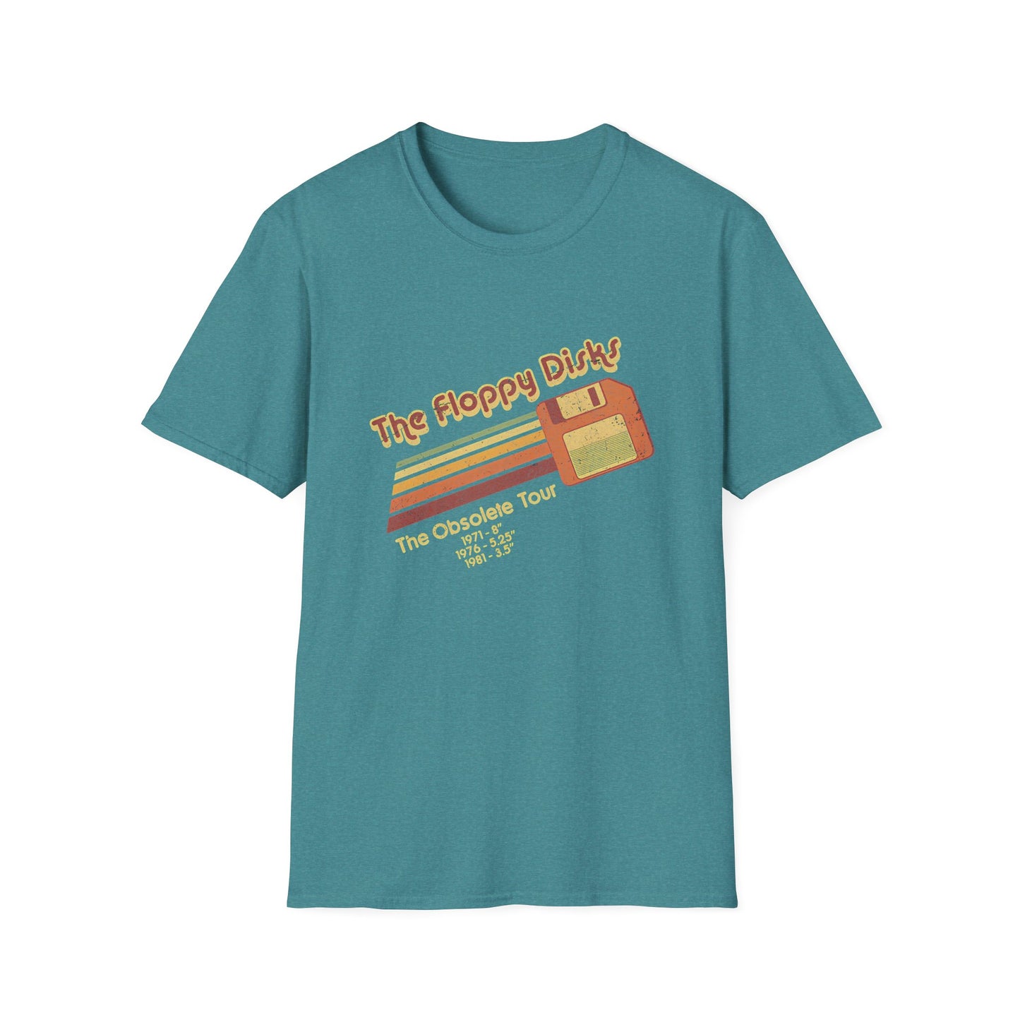 The Vintage Floppy Disk Retro Computer Throwback T-shirt