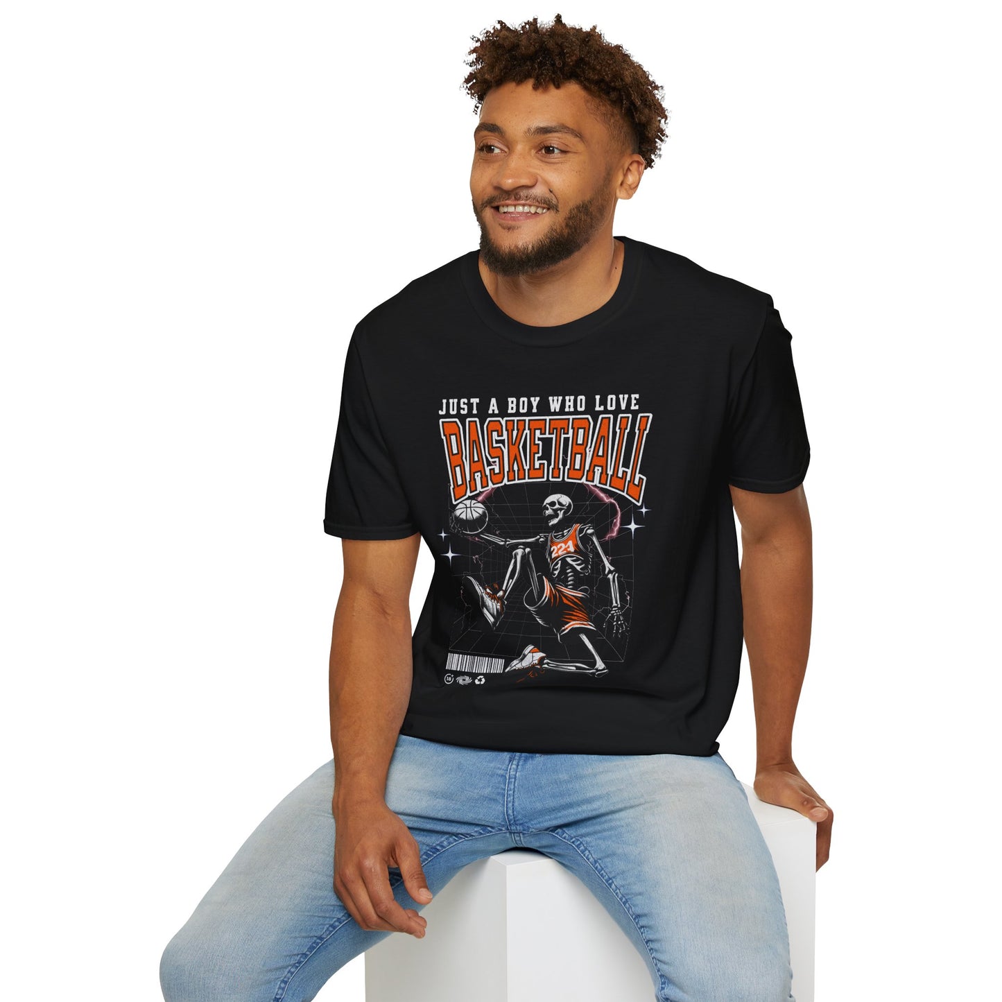 Just a Boy Who Loves Basketball T-Shirt