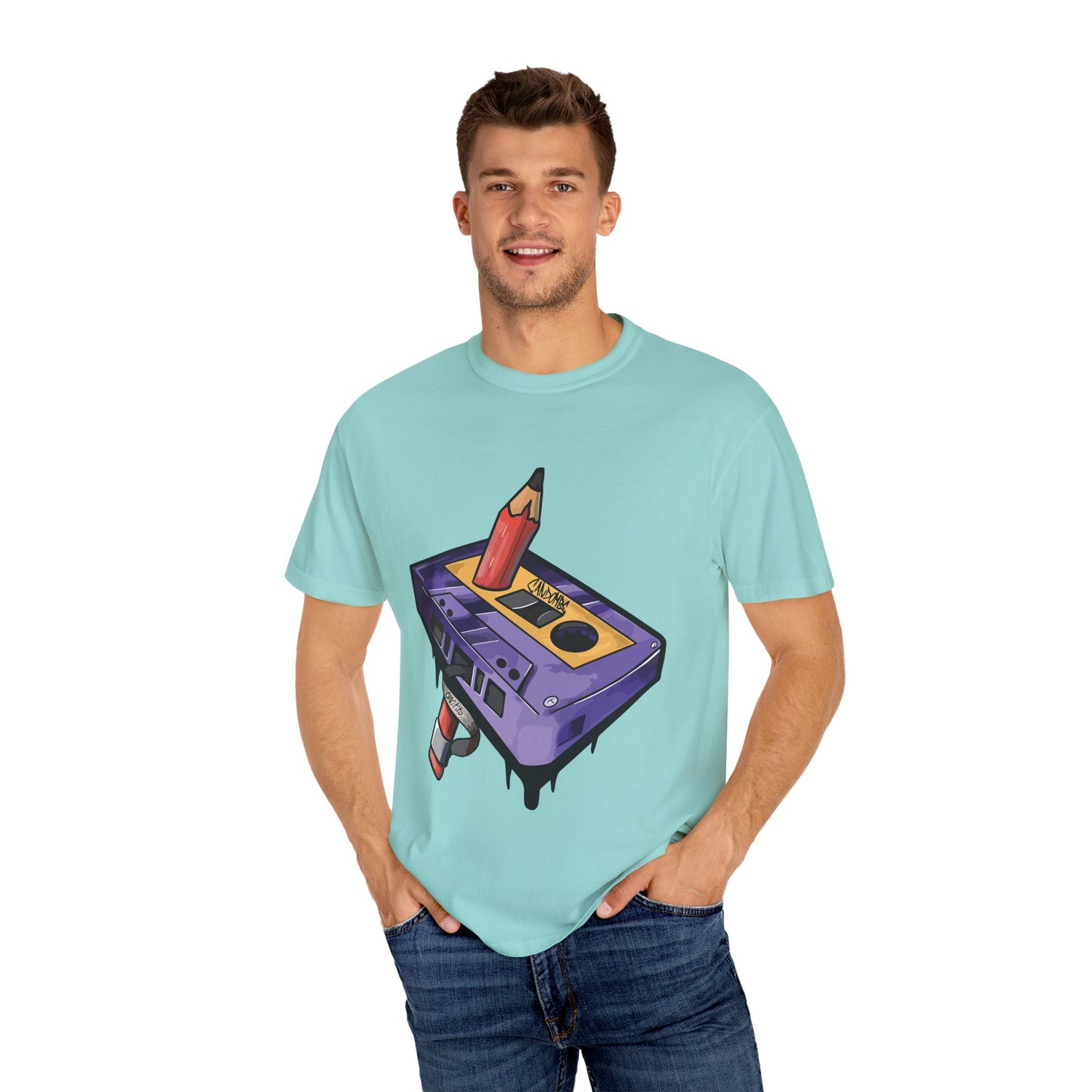 Funny Cassette Music Streetwear T-shirt