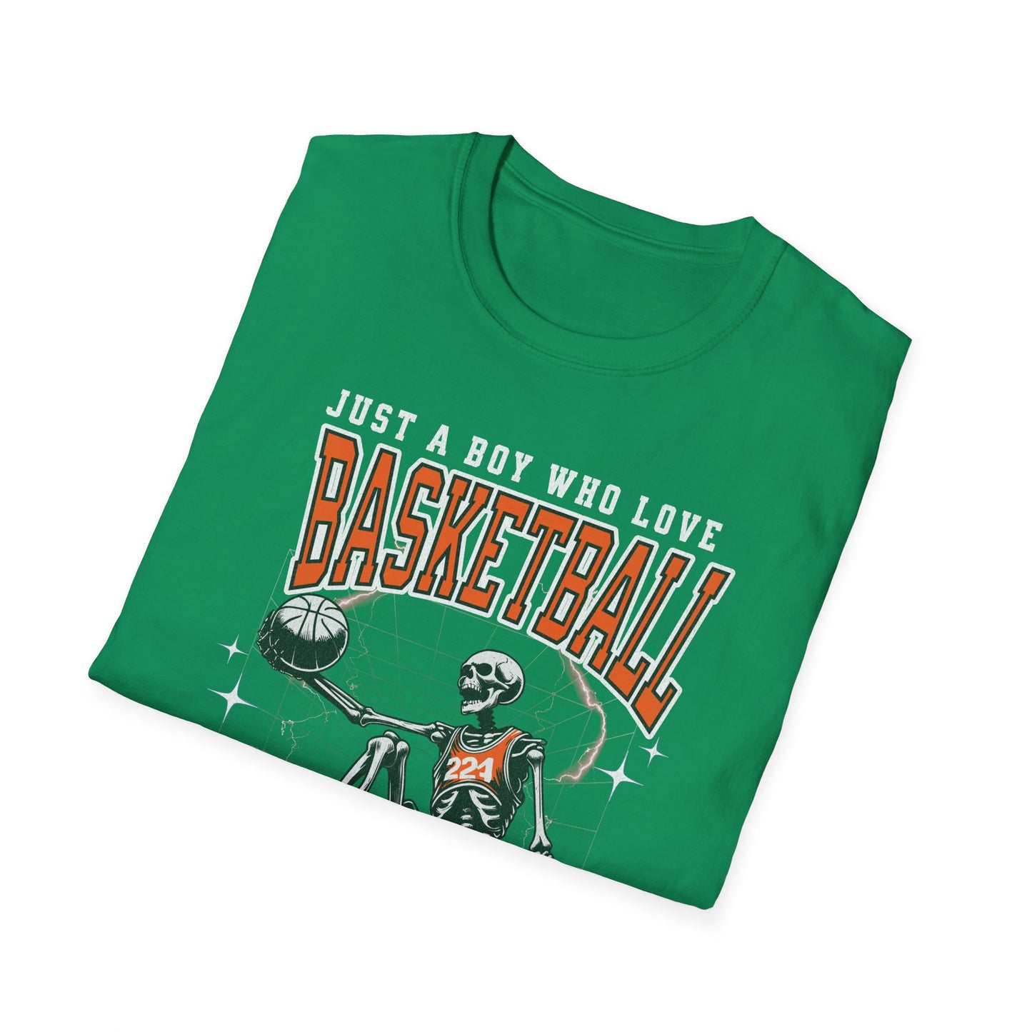 Just a Boy Who Loves Basketball T-Shirt