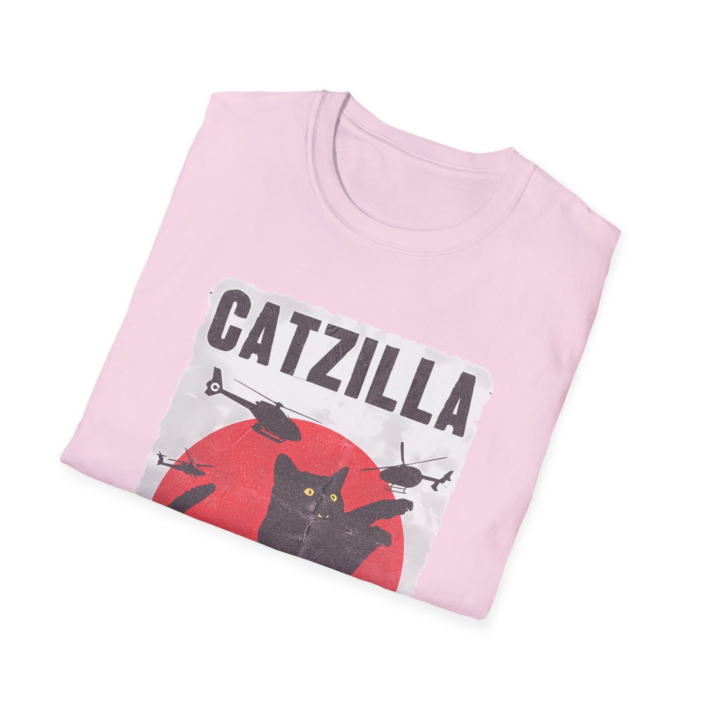Catzilla Pop Culture Godzilla T-Shirt