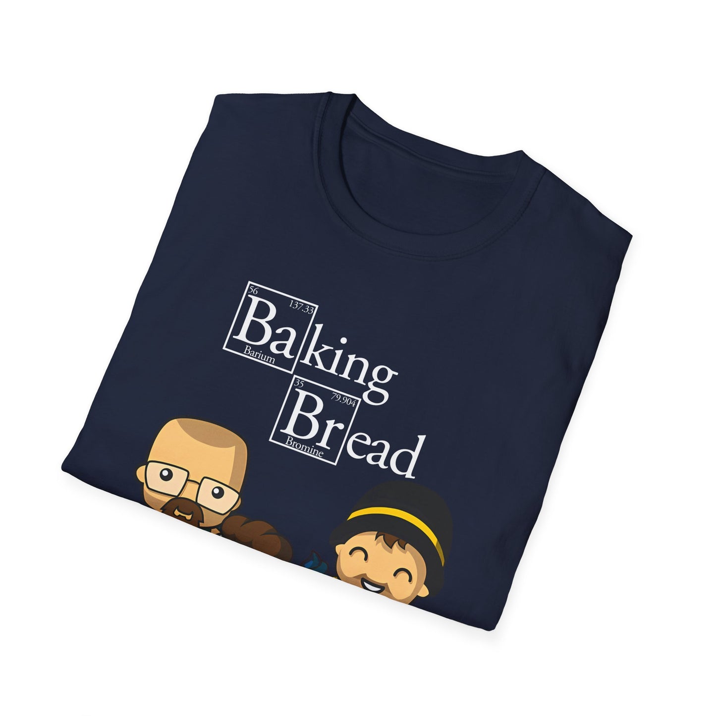 Funny Pop Culture Hilarious Chemistry Student Baking Bread T-Shirt
