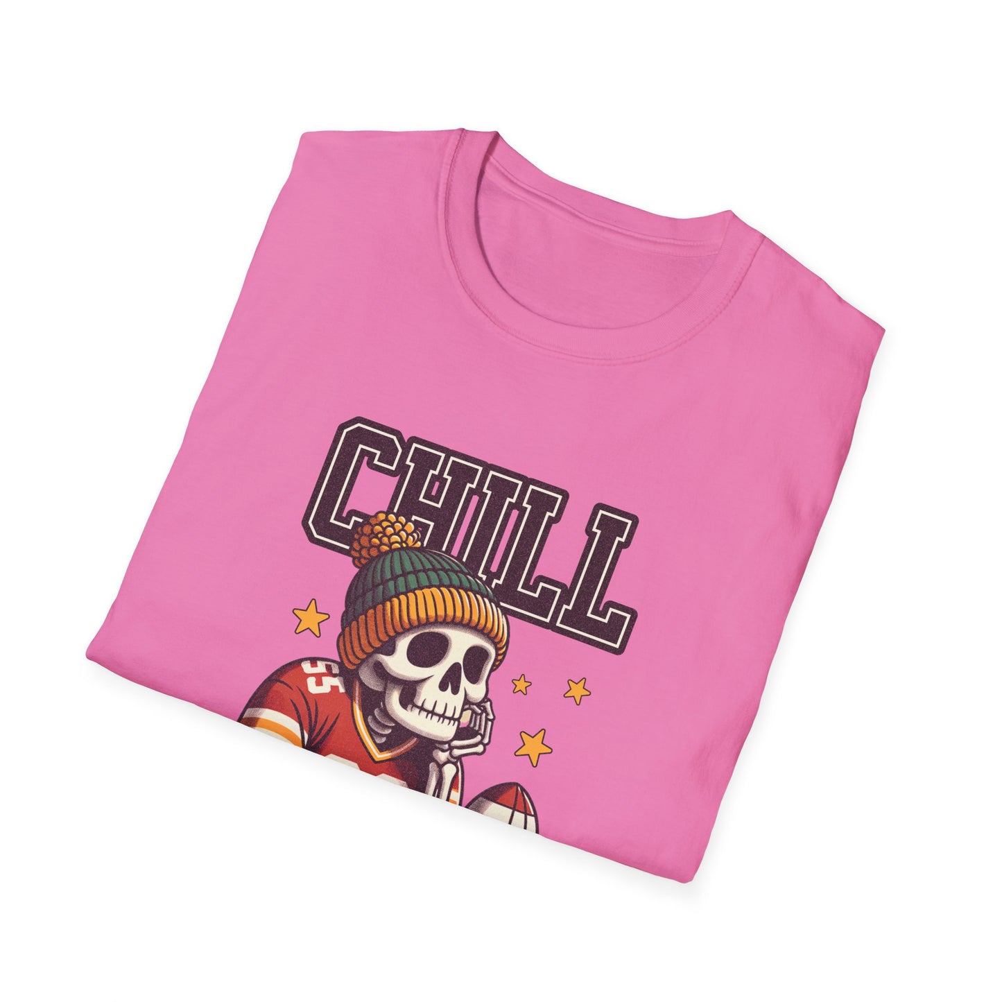 Coffee, Chill & Game Day Football Season T-Shirt