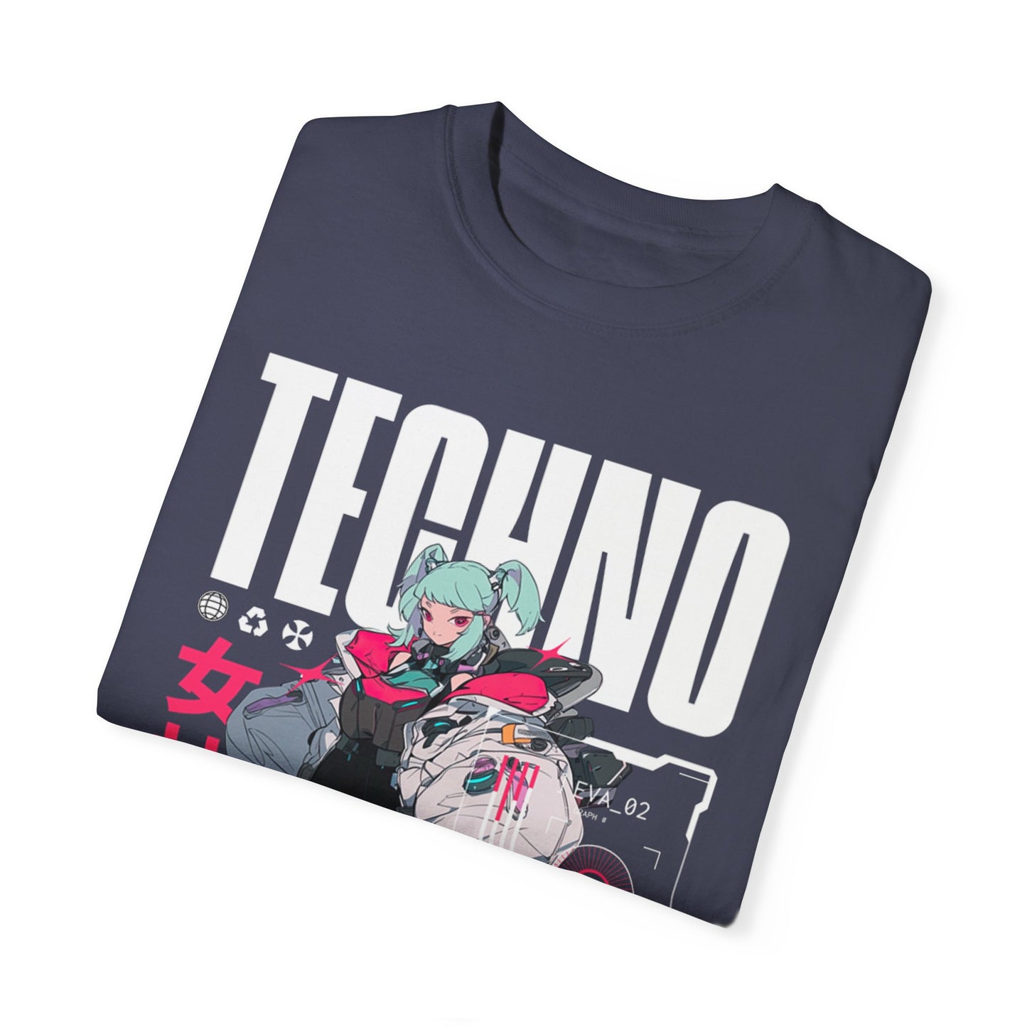 Techno Anime Girl T-shirt