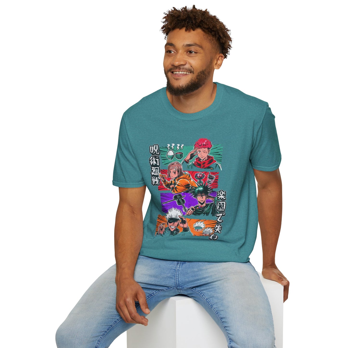 Japan Pop Culture Stars Anime Heroes T-Shirt