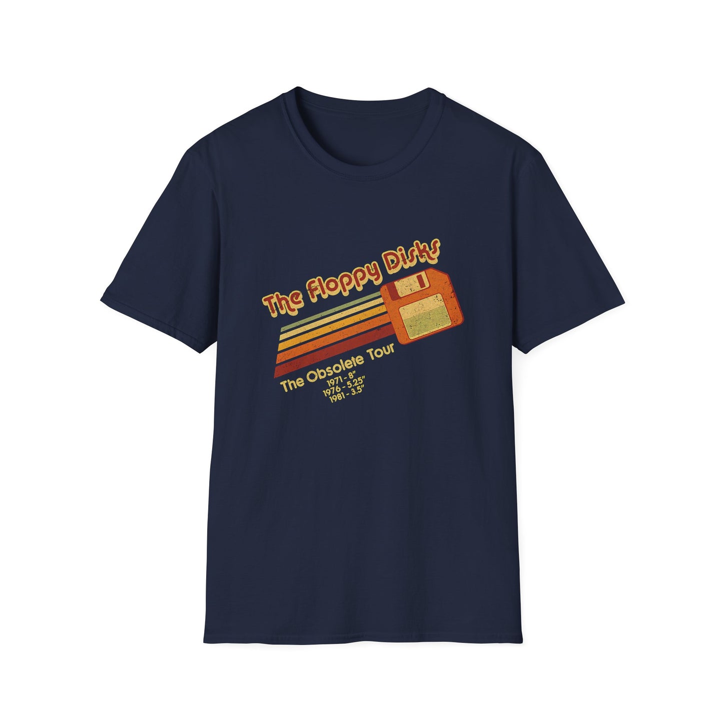 The Vintage Floppy Disk Retro Computer Throwback T-shirt
