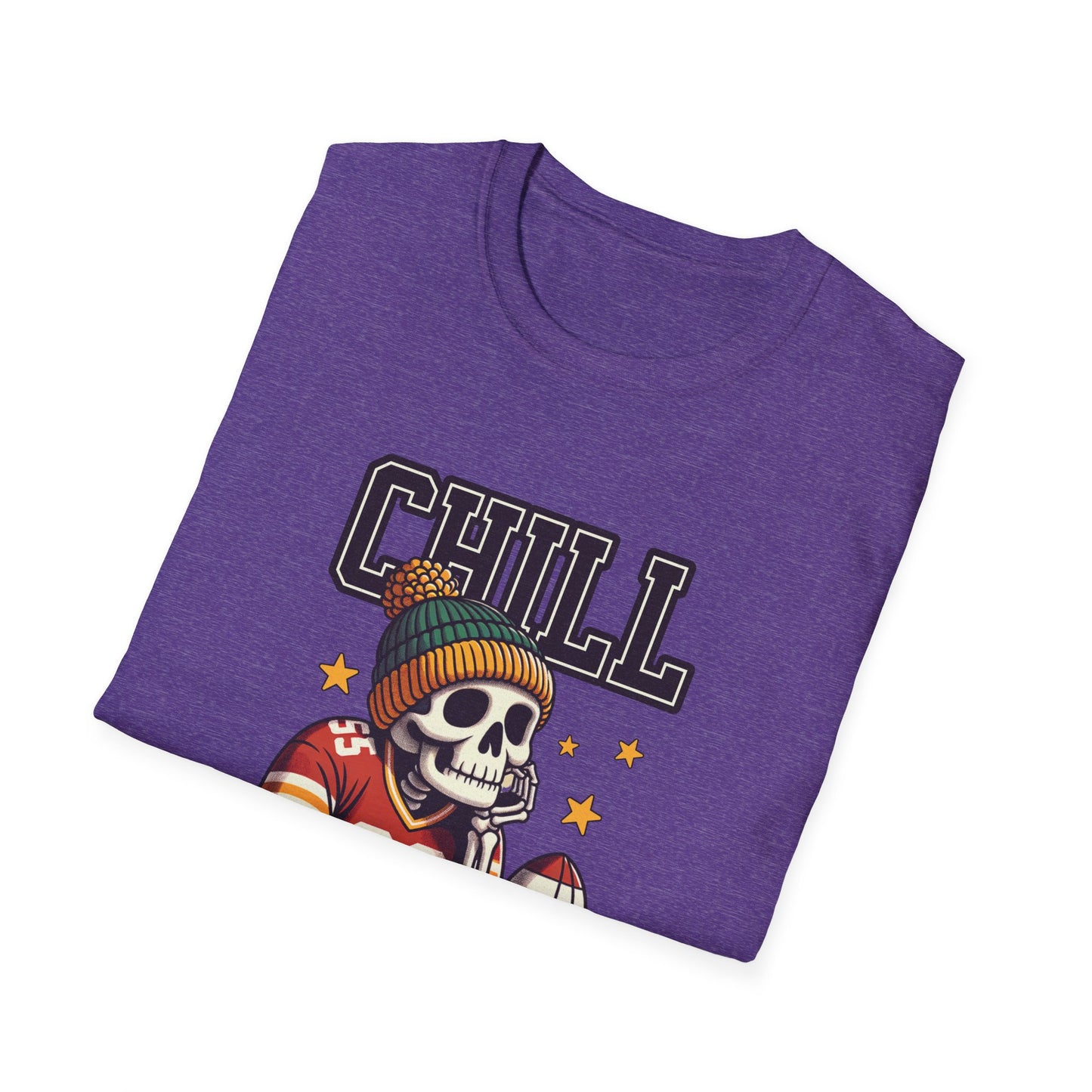 Coffee, Chill & Game Day Football Season T-Shirt