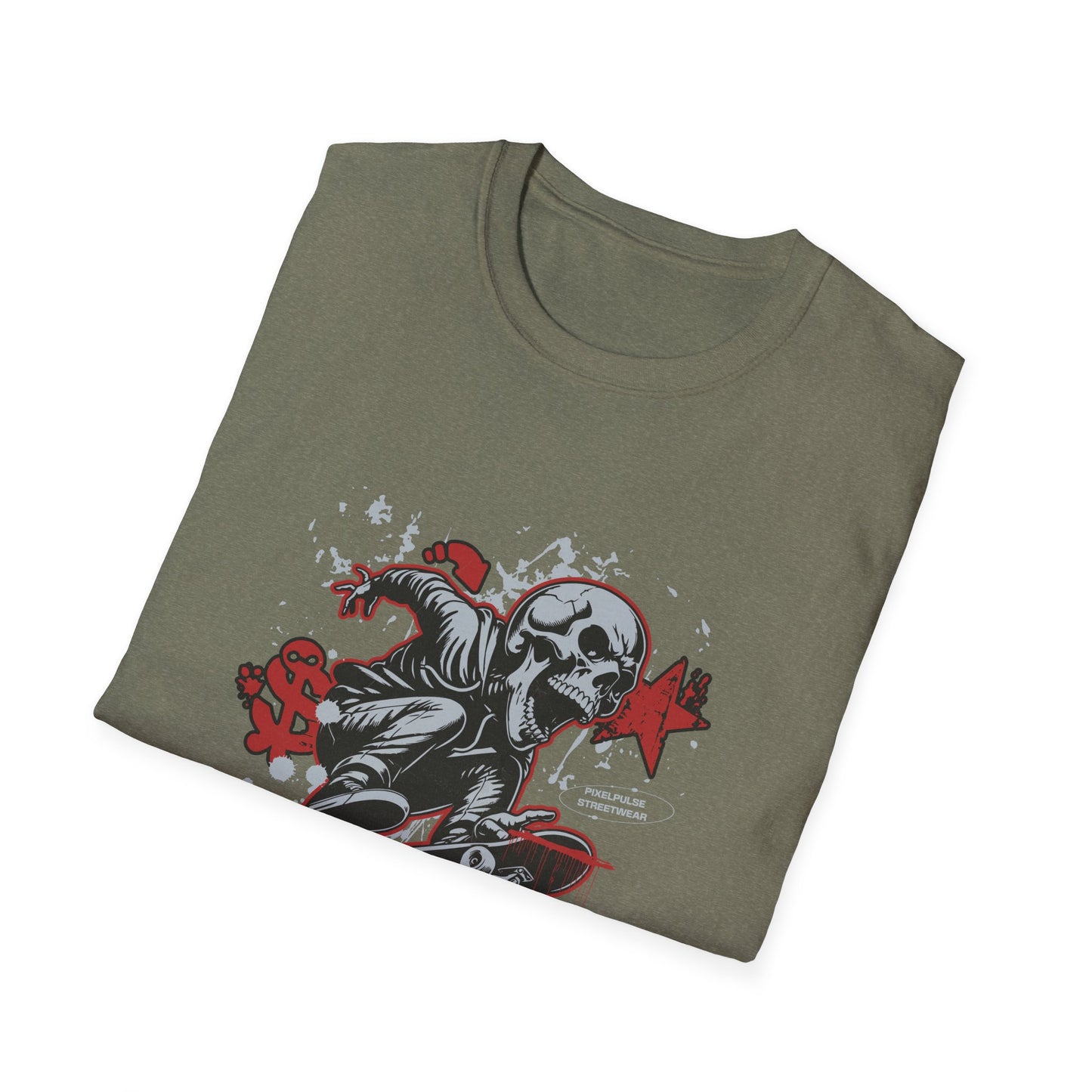 Culture is a Disaster Streetwear Funny Skull T-Shirt