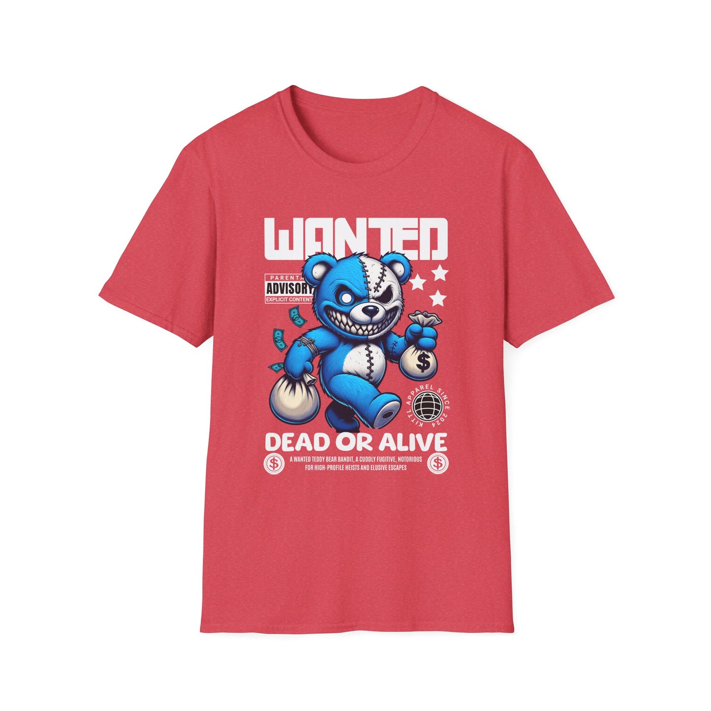Teddy Bear Dead or Alive Streetwear T-Shirt