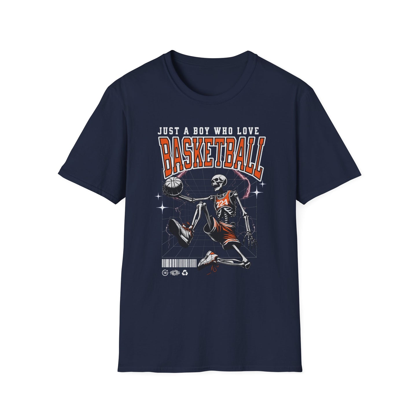 Just a Boy Who Loves Basketball T-Shirt