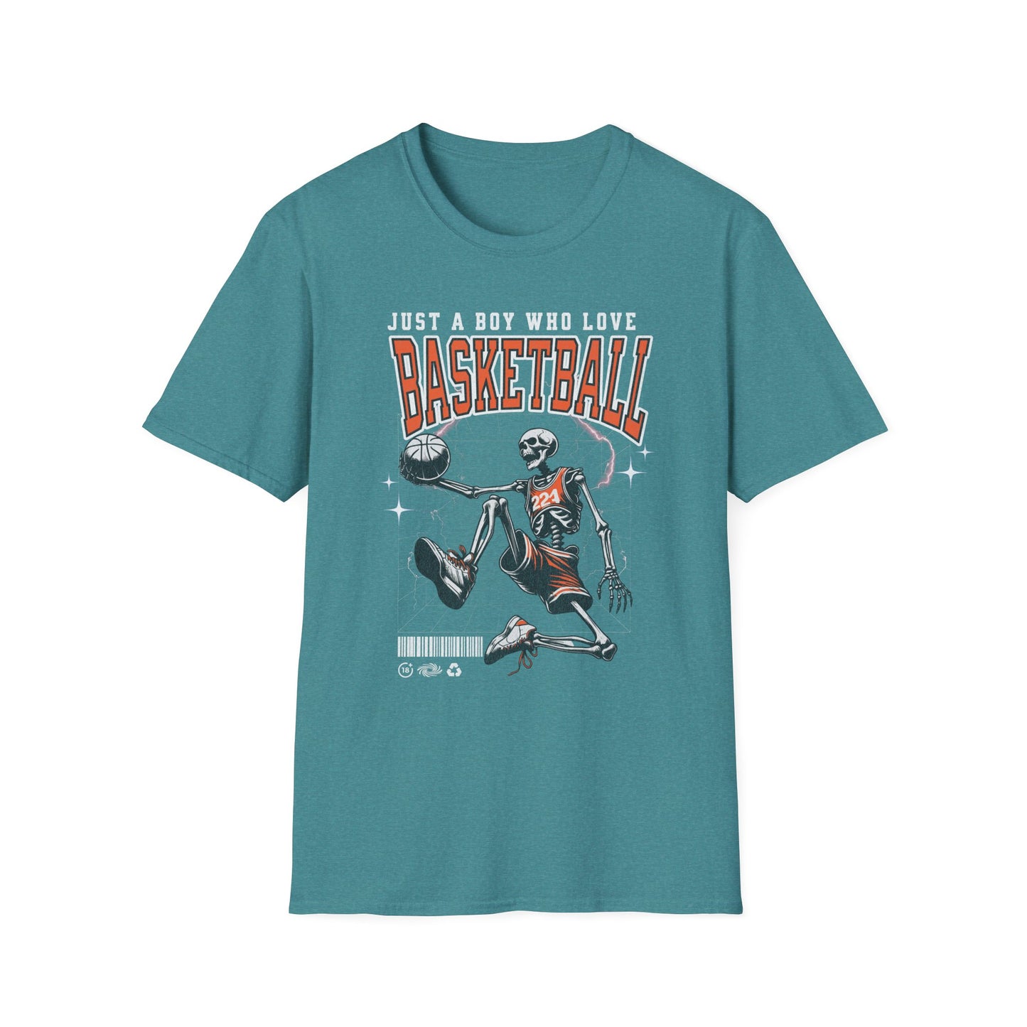 Just a Boy Who Loves Basketball T-Shirt