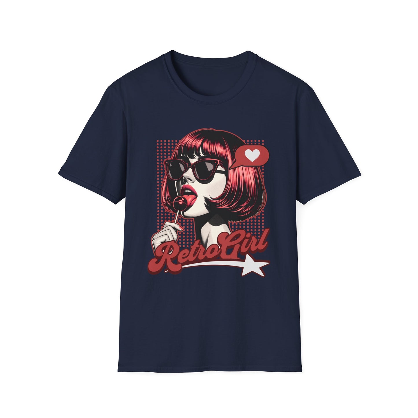 Good vibes Vintage 80s Old School Retro Girl T-Shirt