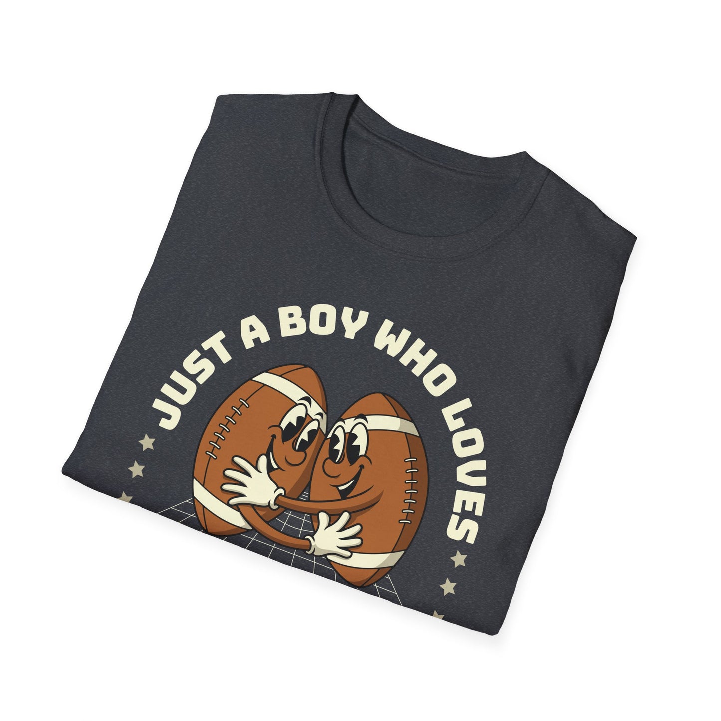 Just a Boy Who Loves Football Game Day T-Shirt