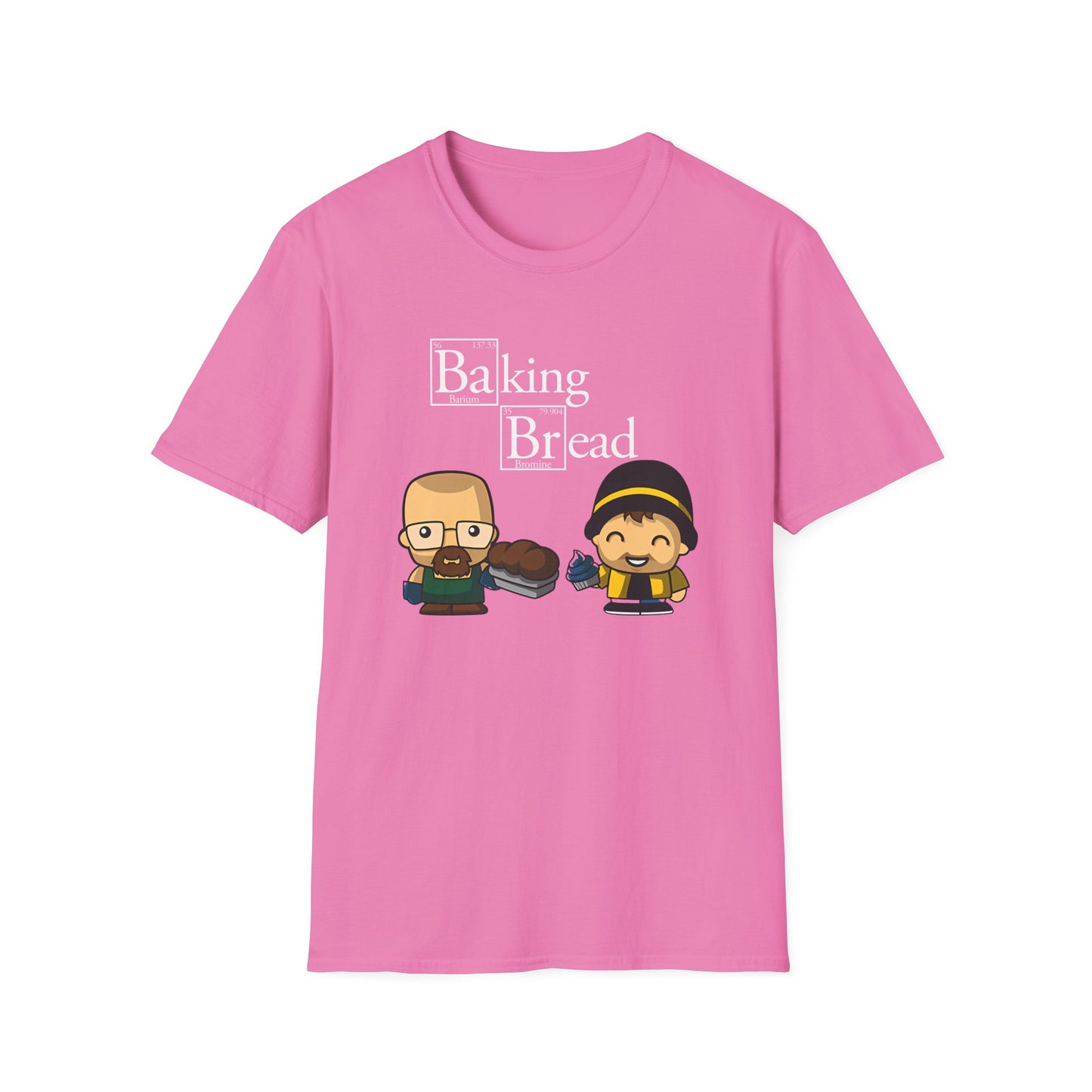 Funny Pop Culture Hilarious Chemistry Student Baking Bread T-Shirt