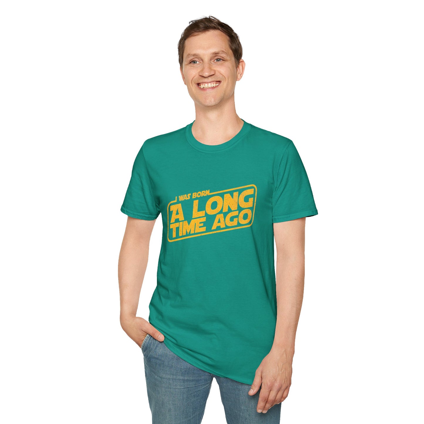 I Was Born A Long Time Ago Funny Pop Culture T-Shirt