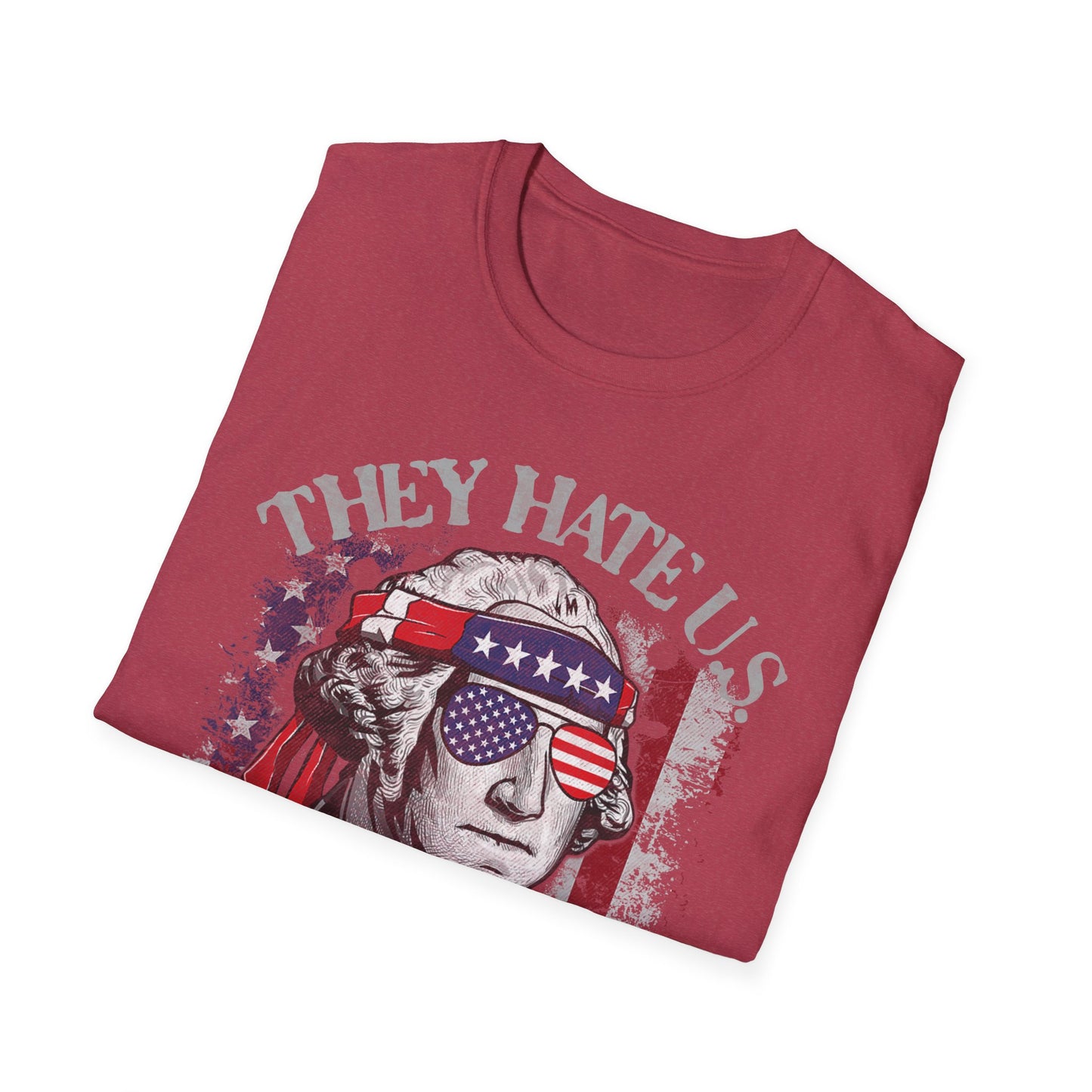 Funny George Washington 4th of July President T-Shirt