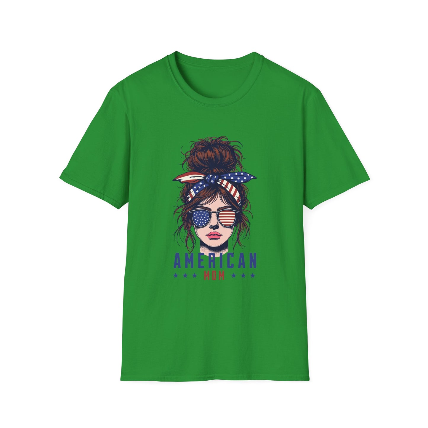4th of July Gifts for Mothers American Mom T-shirt