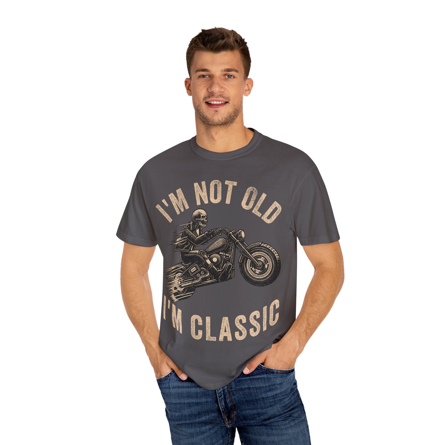 Biker Dad – I’m Not Old, I’m Classic Father’s Day T-Shirt