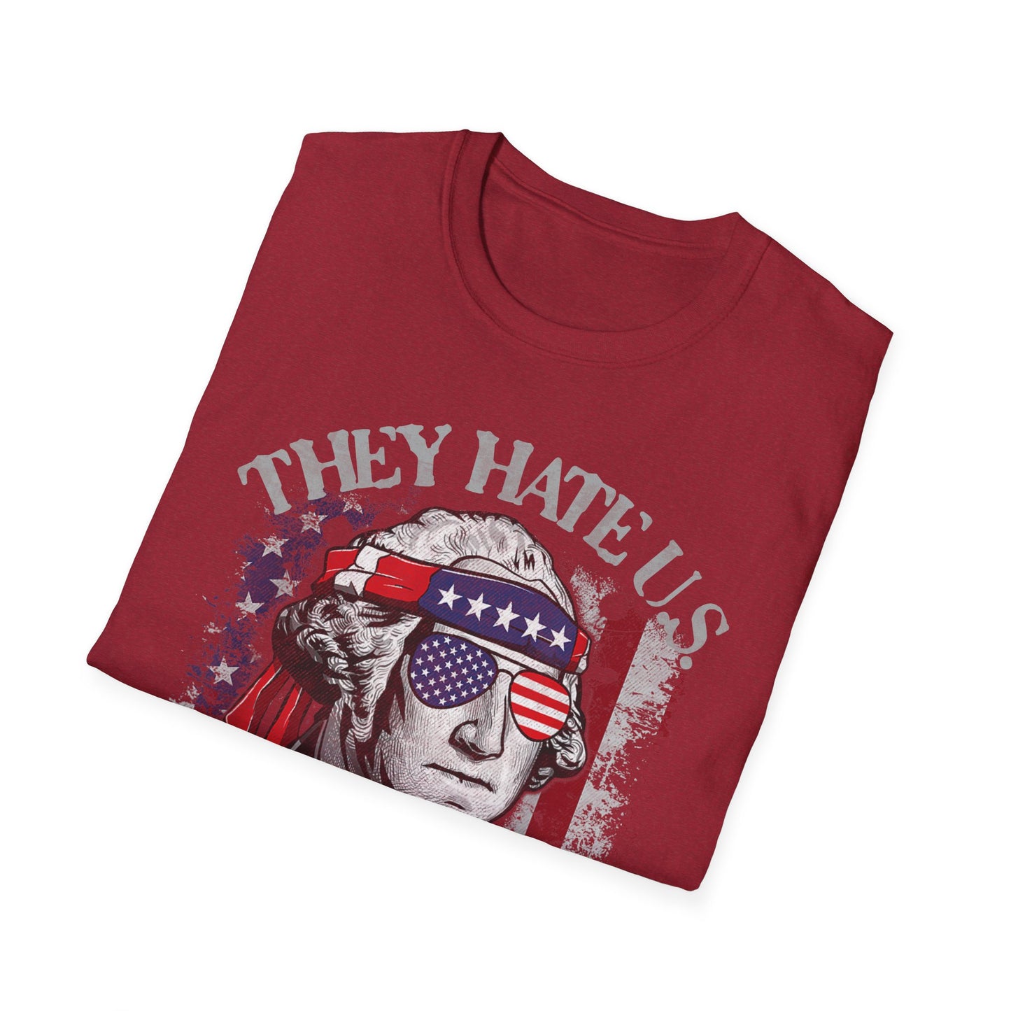 Funny George Washington 4th of July President T-Shirt