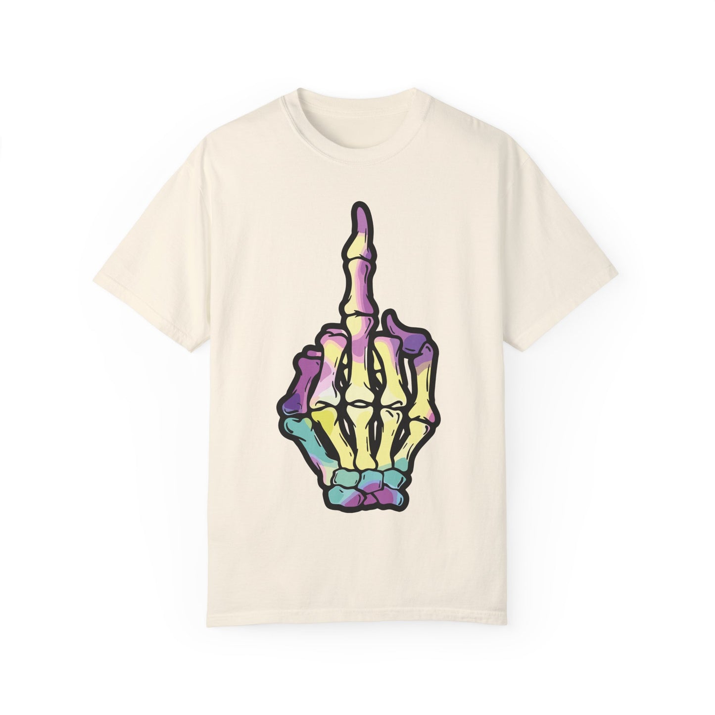 Skeleton Hand F You Streetwear T-shirt