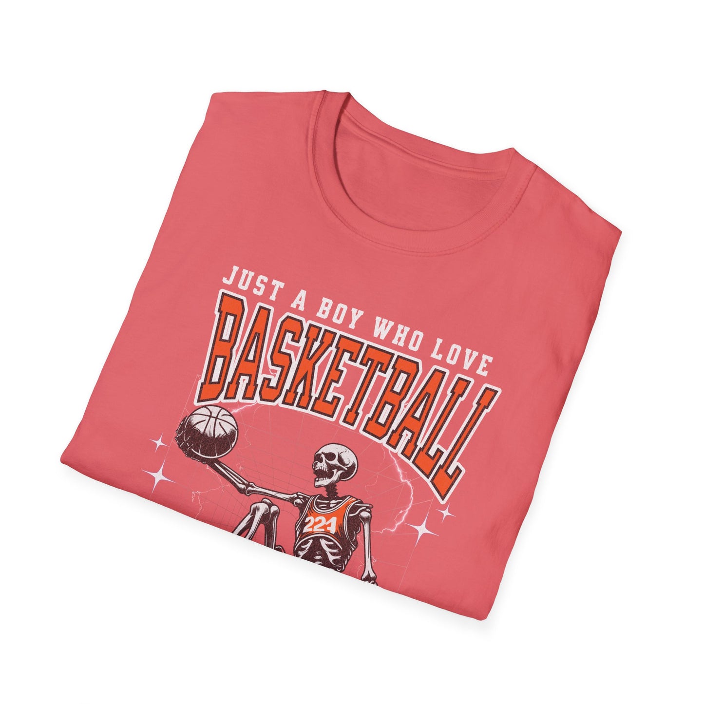 Just a Boy Who Loves Basketball T-Shirt