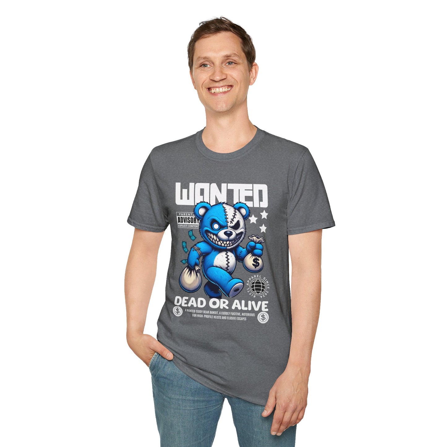 Teddy Bear Dead or Alive Streetwear T-Shirt