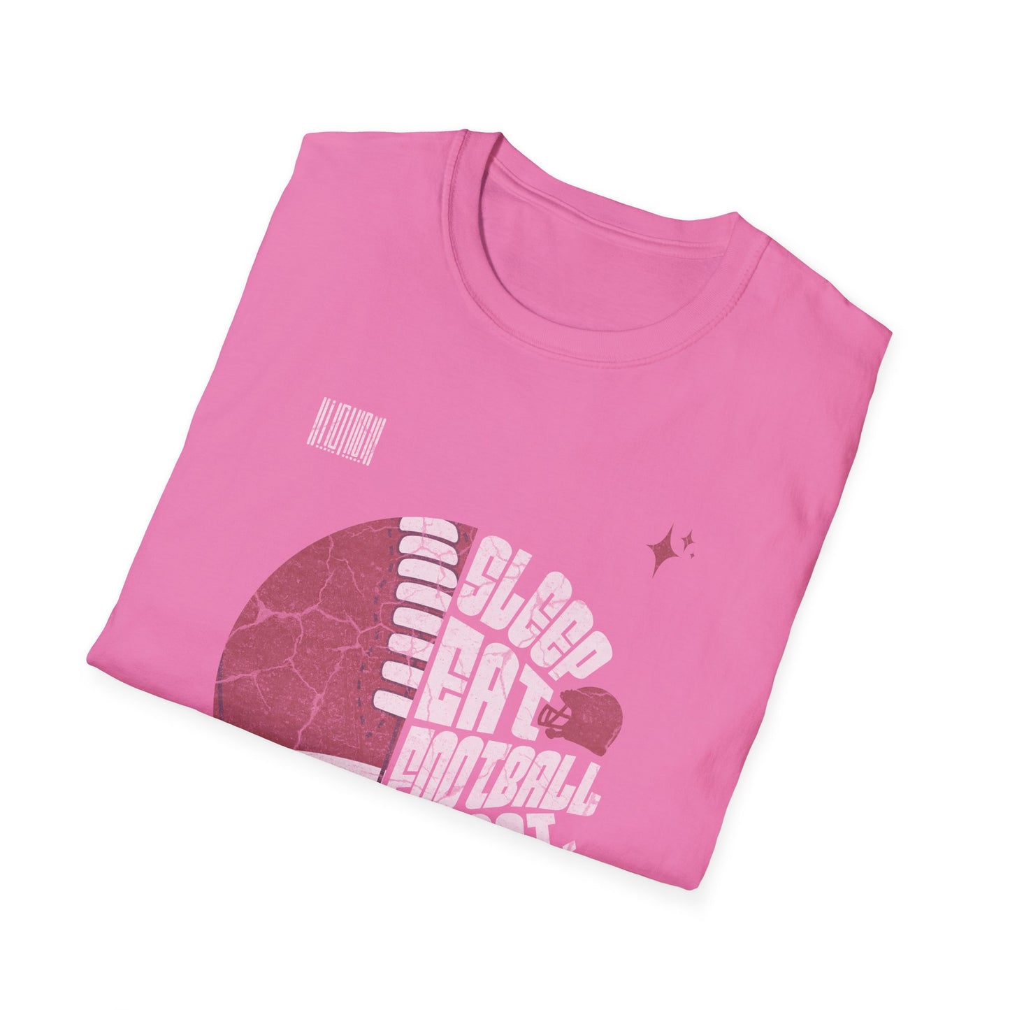 Eat Sleep Football Repeat Football Game Day T-Shirt
